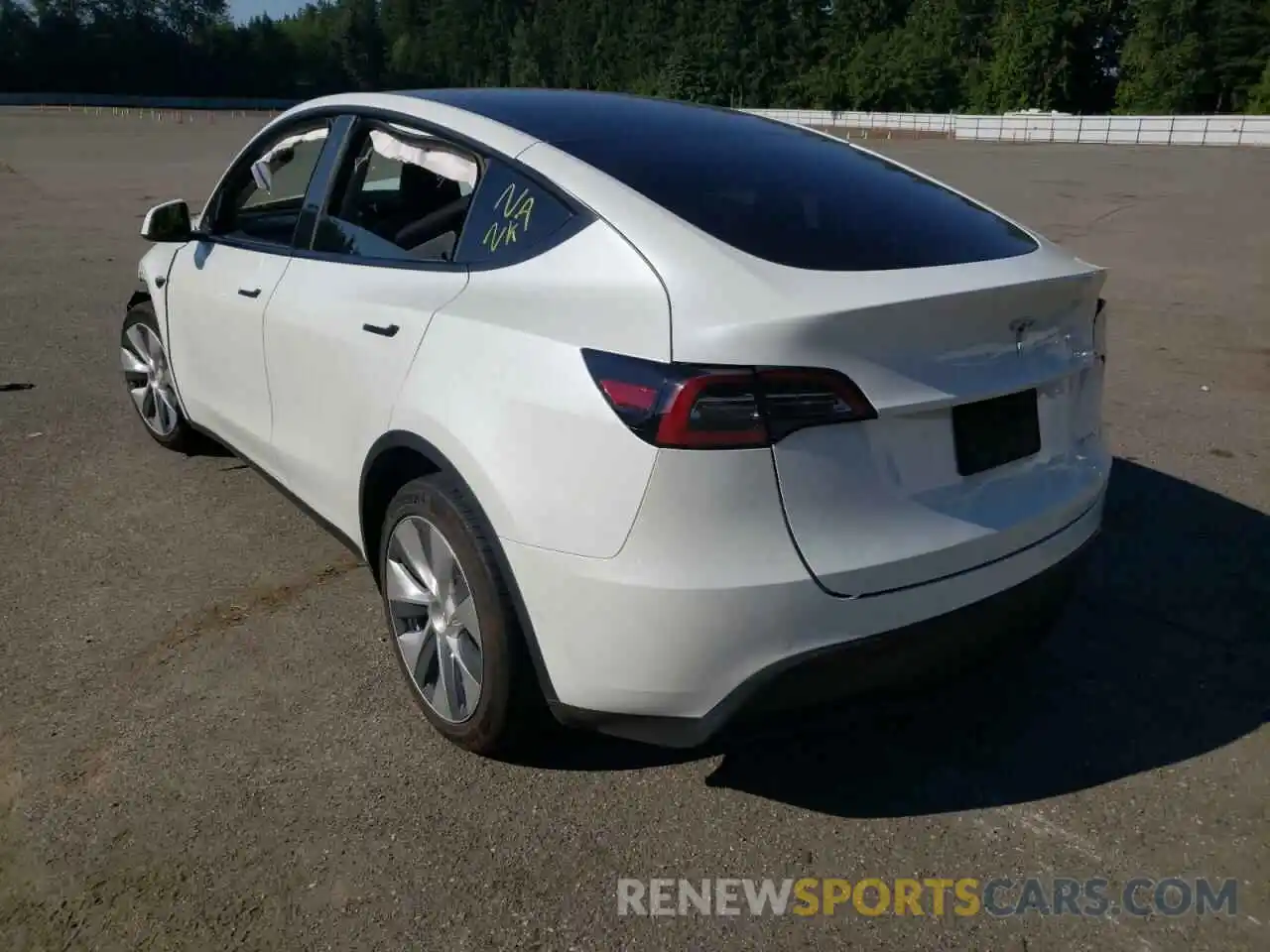 3 Photograph of a damaged car 7SAYGDEE5NF353646 TESLA MODEL Y 2022