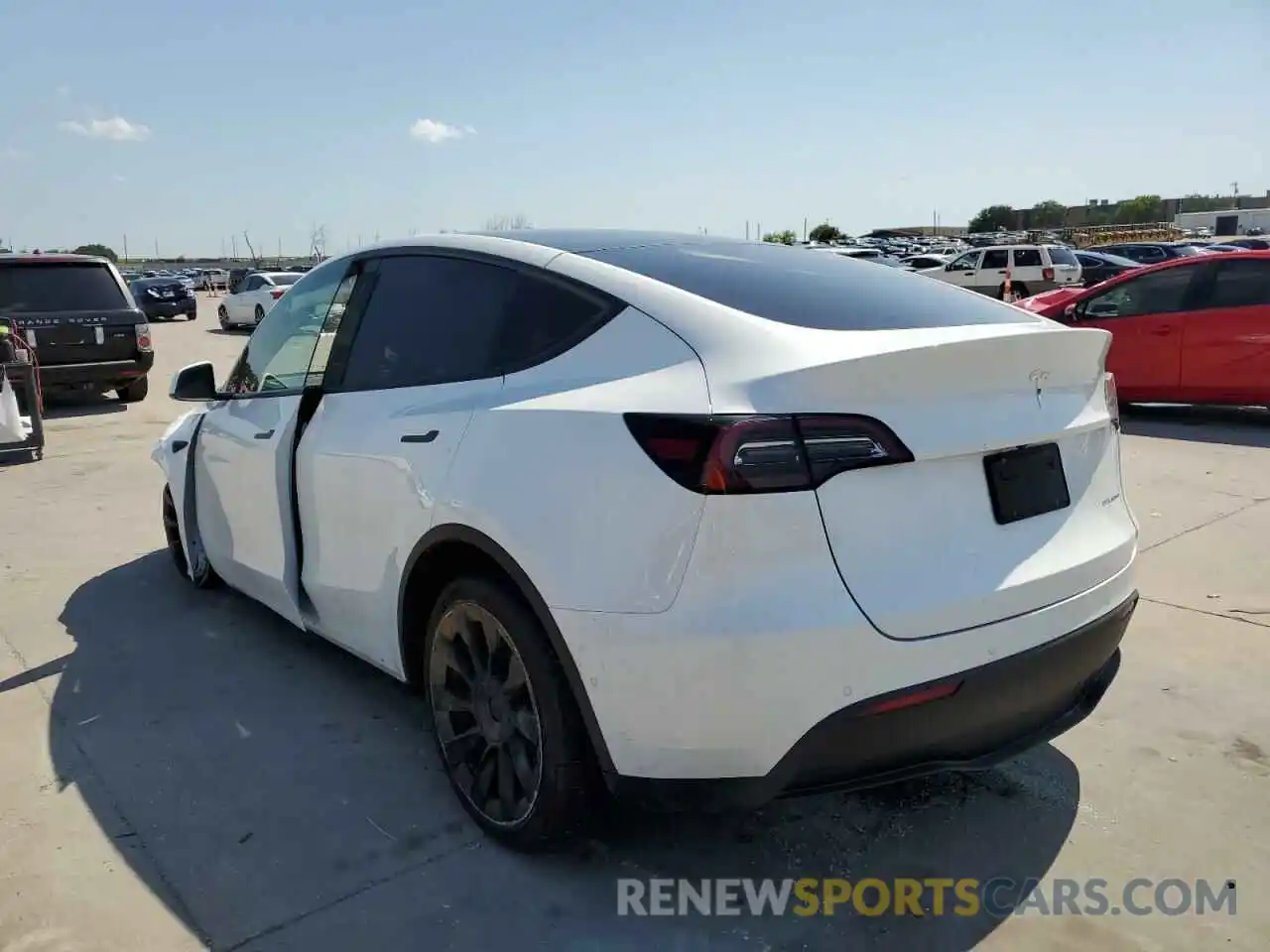 3 Photograph of a damaged car 7SAYGDEE5NF373394 TESLA MODEL Y 2022