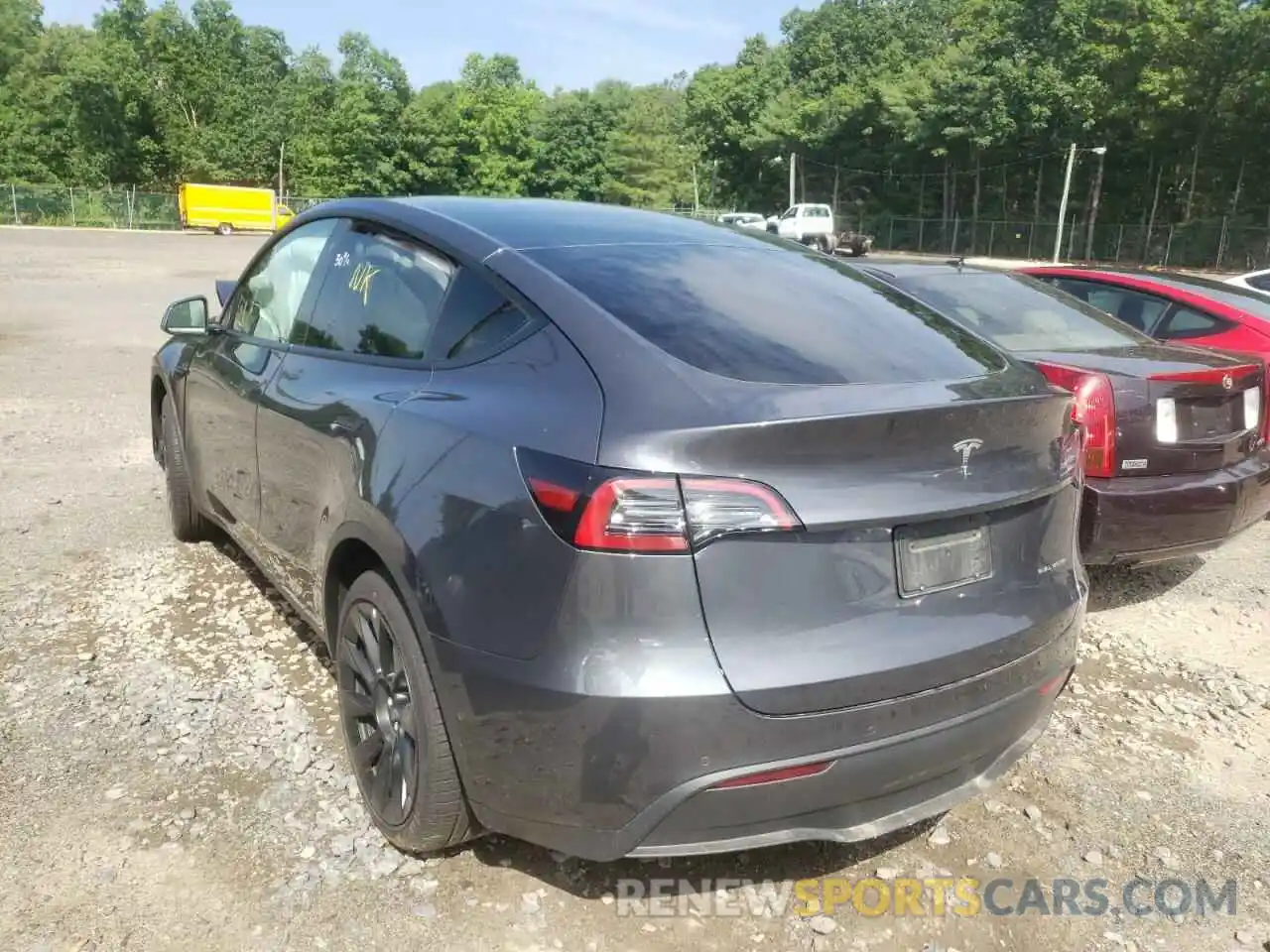 3 Photograph of a damaged car 7SAYGDEE5NF386078 TESLA MODEL Y 2022