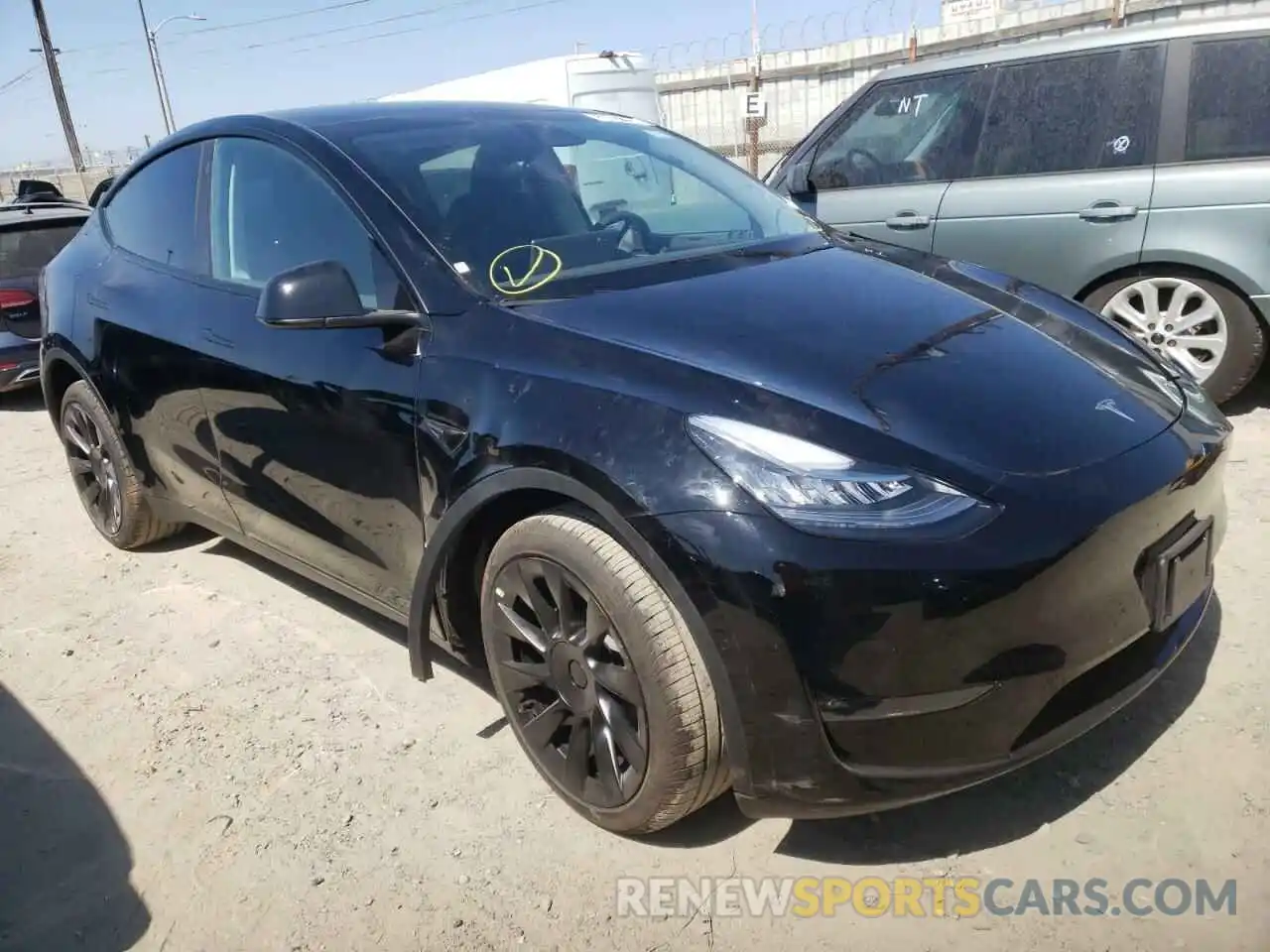 1 Photograph of a damaged car 7SAYGDEE5NF480123 TESLA MODEL Y 2022