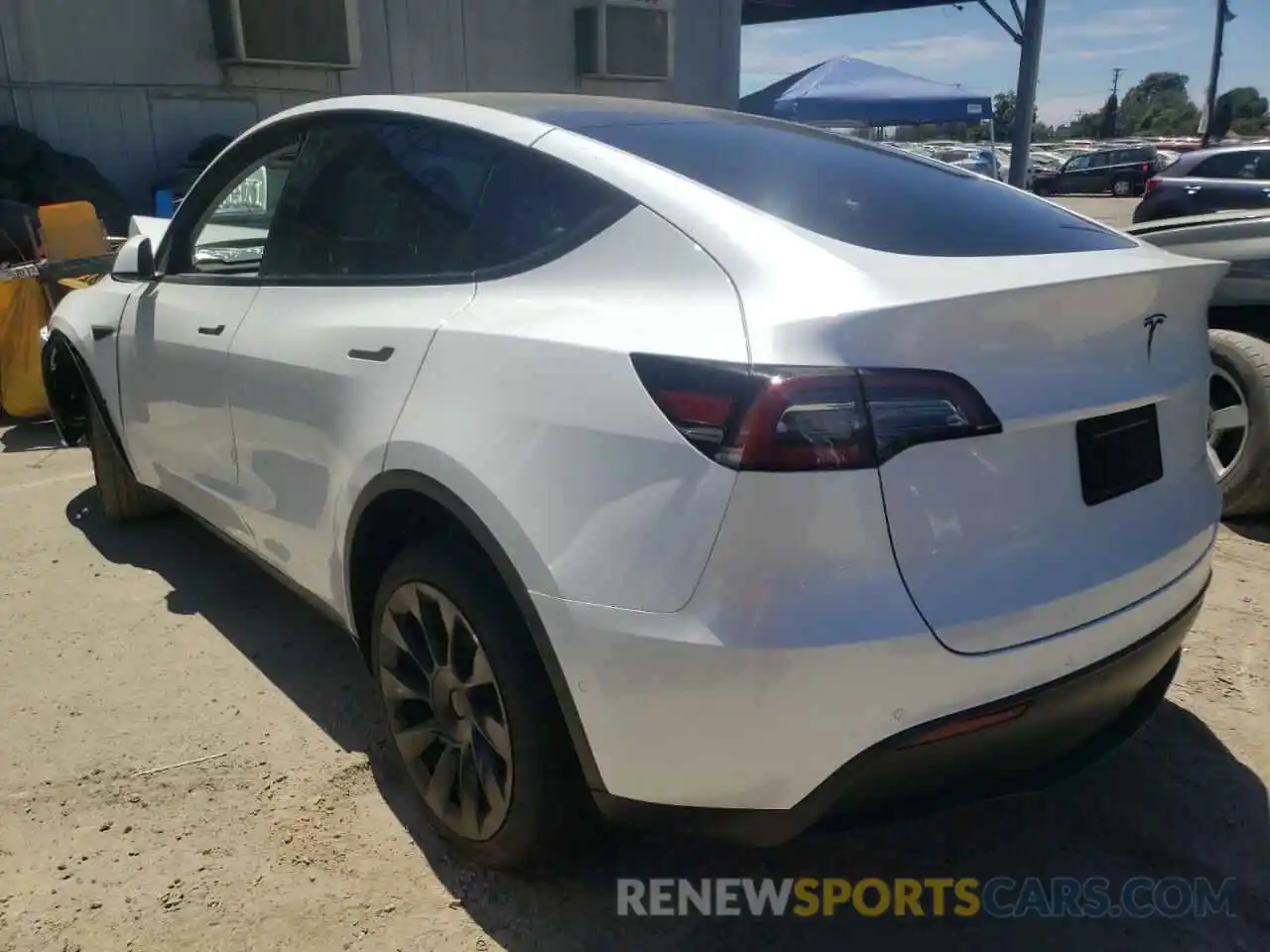 3 Photograph of a damaged car 7SAYGDEE5NF481661 TESLA MODEL Y 2022