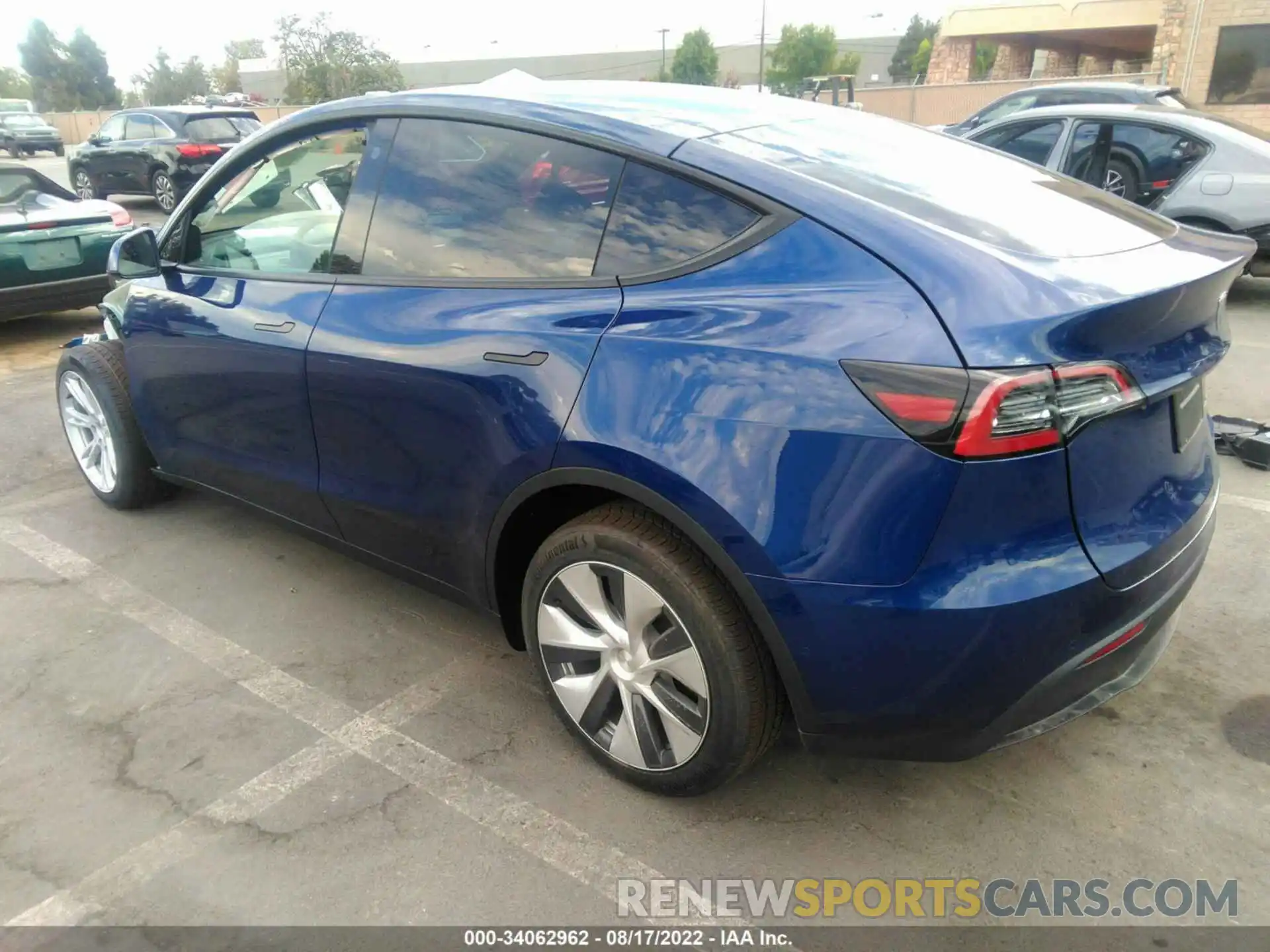 3 Photograph of a damaged car 7SAYGDEE5NF485192 TESLA MODEL Y 2022