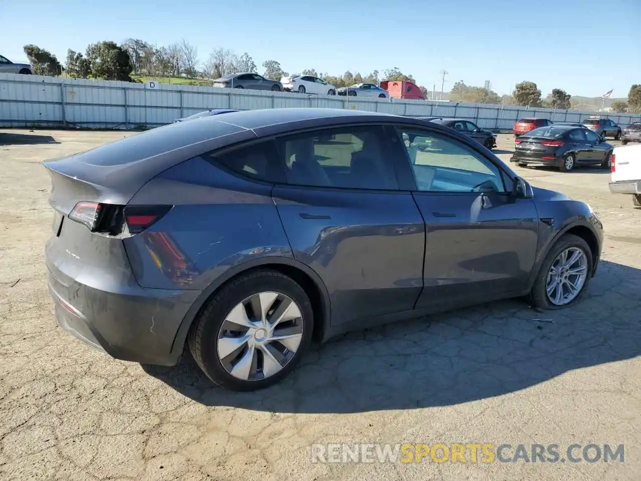 3 Photograph of a damaged car 7SAYGDEE5NF553071 TESLA MODEL Y 2022