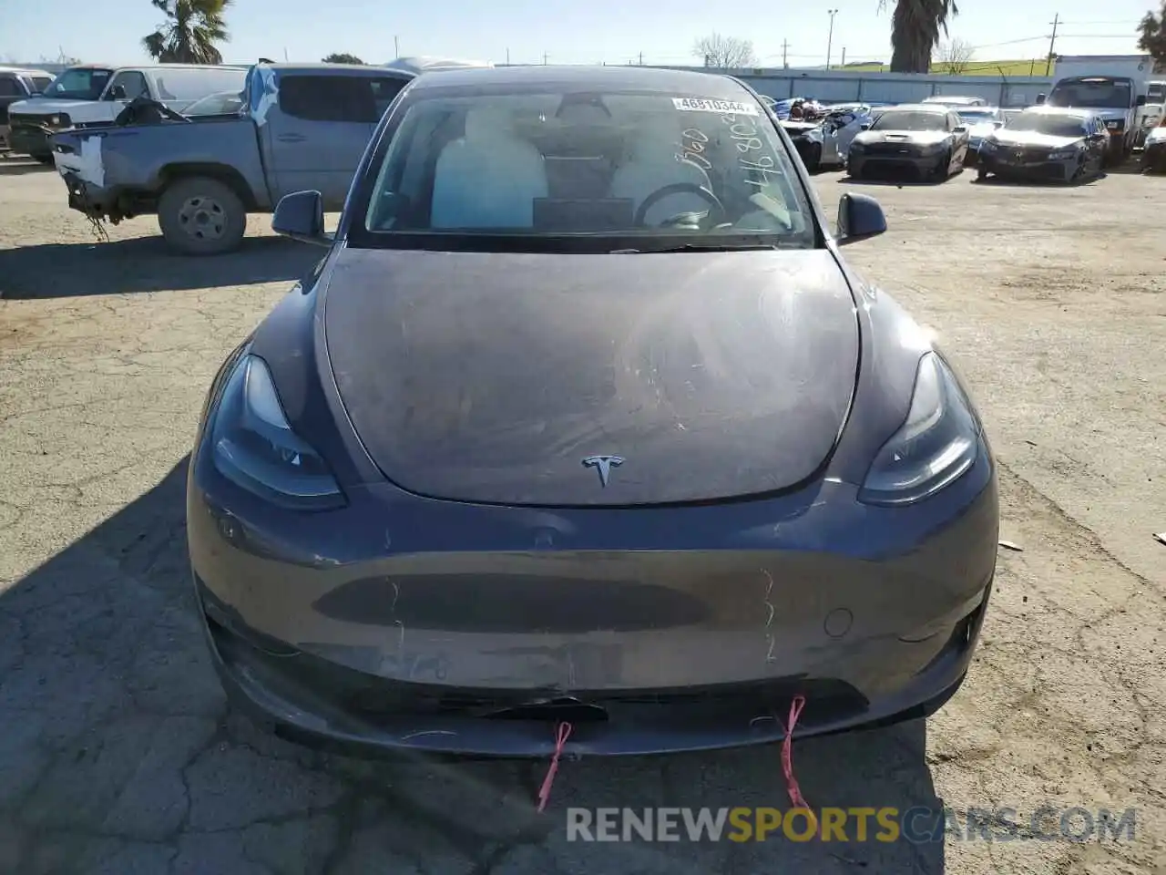 5 Photograph of a damaged car 7SAYGDEE5NF553071 TESLA MODEL Y 2022