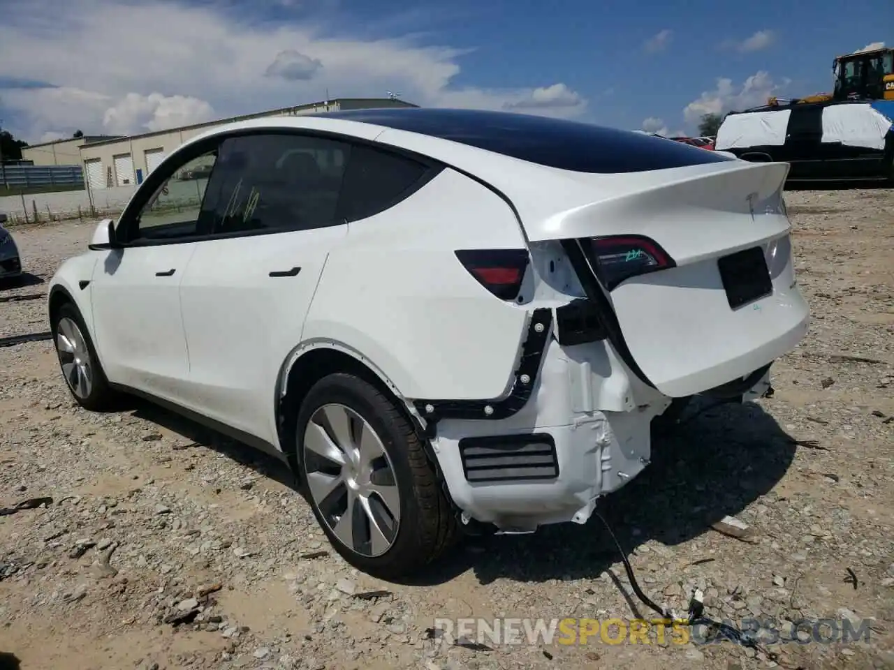 3 Photograph of a damaged car 7SAYGDEE6NF378801 TESLA MODEL Y 2022