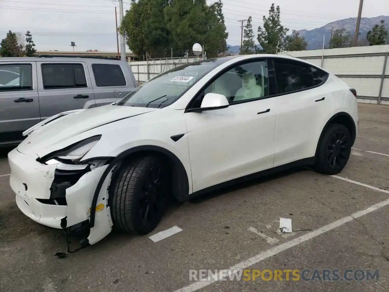 1 Photograph of a damaged car 7SAYGDEE6NF426474 TESLA MODEL Y 2022