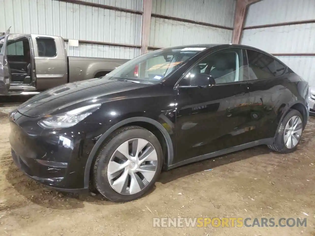 1 Photograph of a damaged car 7SAYGDEE7NA005070 TESLA MODEL Y 2022