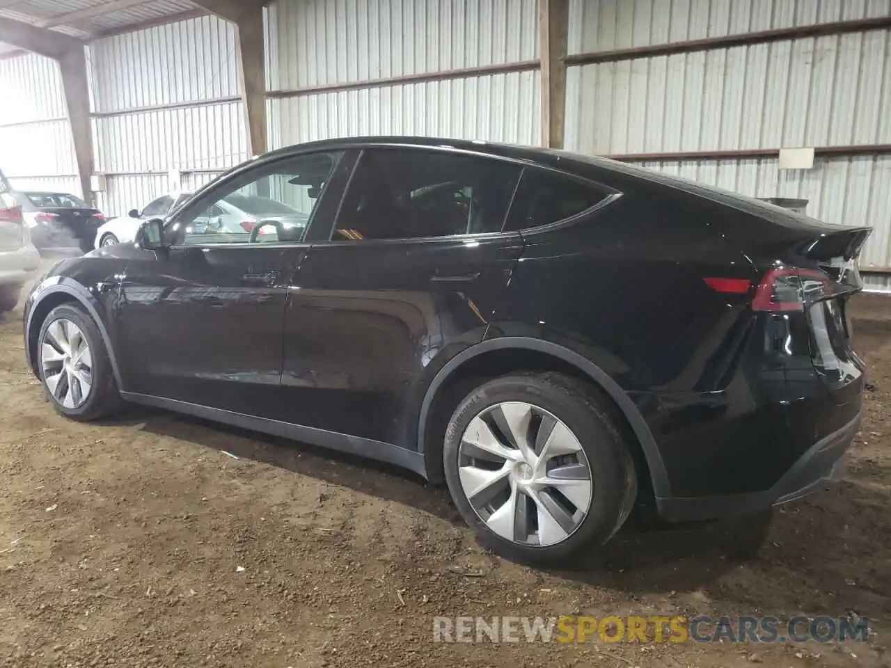 2 Photograph of a damaged car 7SAYGDEE7NA005070 TESLA MODEL Y 2022