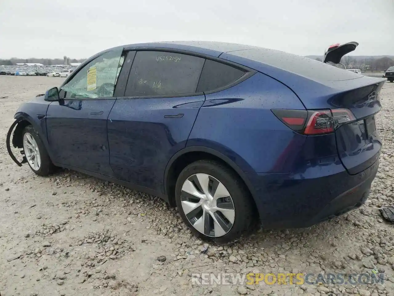 2 Photograph of a damaged car 7SAYGDEE7NF314962 TESLA MODEL Y 2022