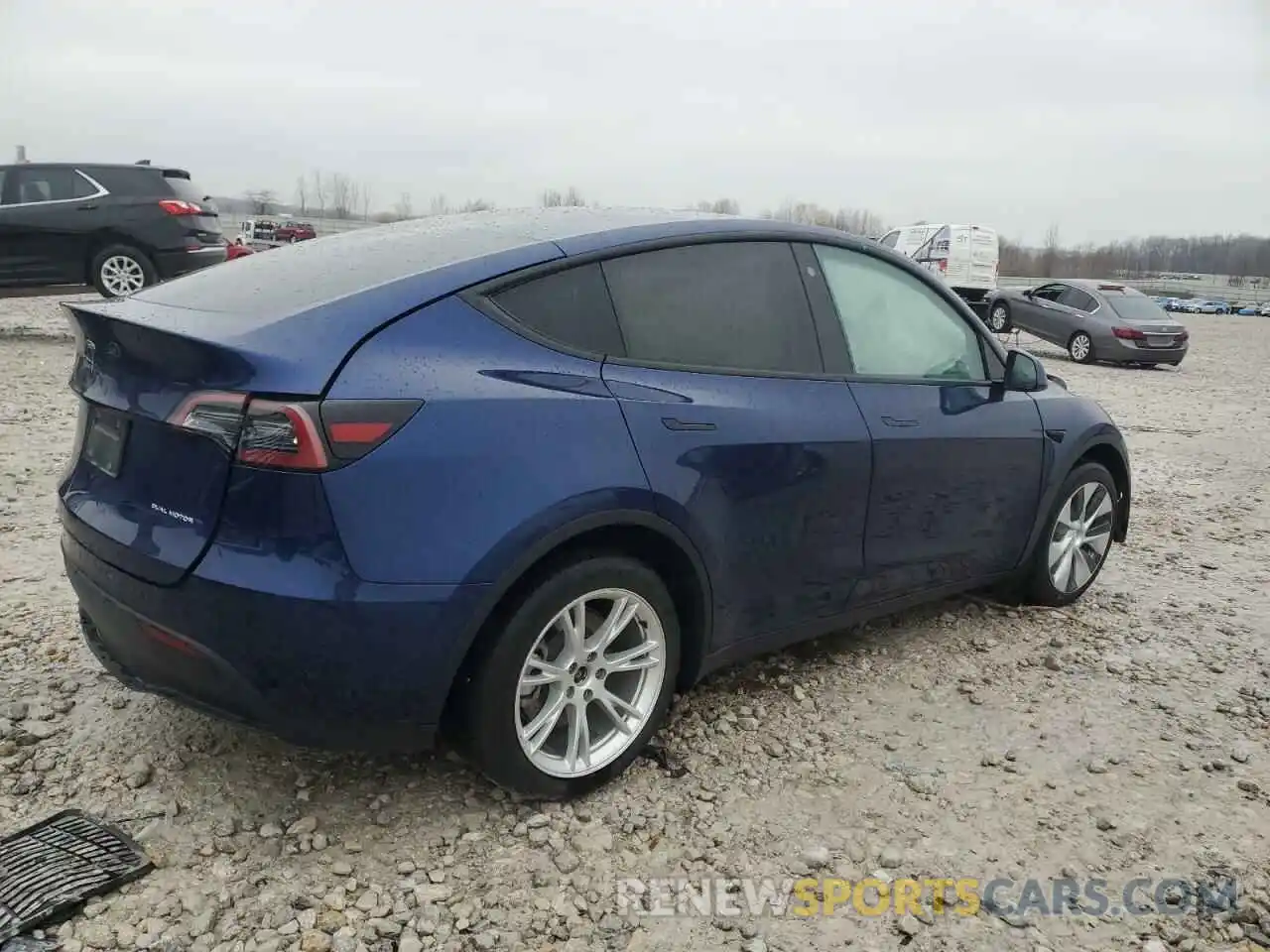 3 Photograph of a damaged car 7SAYGDEE7NF314962 TESLA MODEL Y 2022