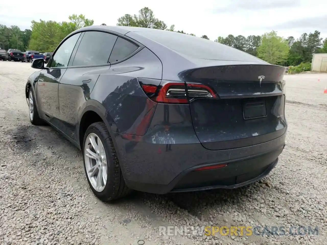 3 Photograph of a damaged car 7SAYGDEE7NF327887 TESLA MODEL Y 2022