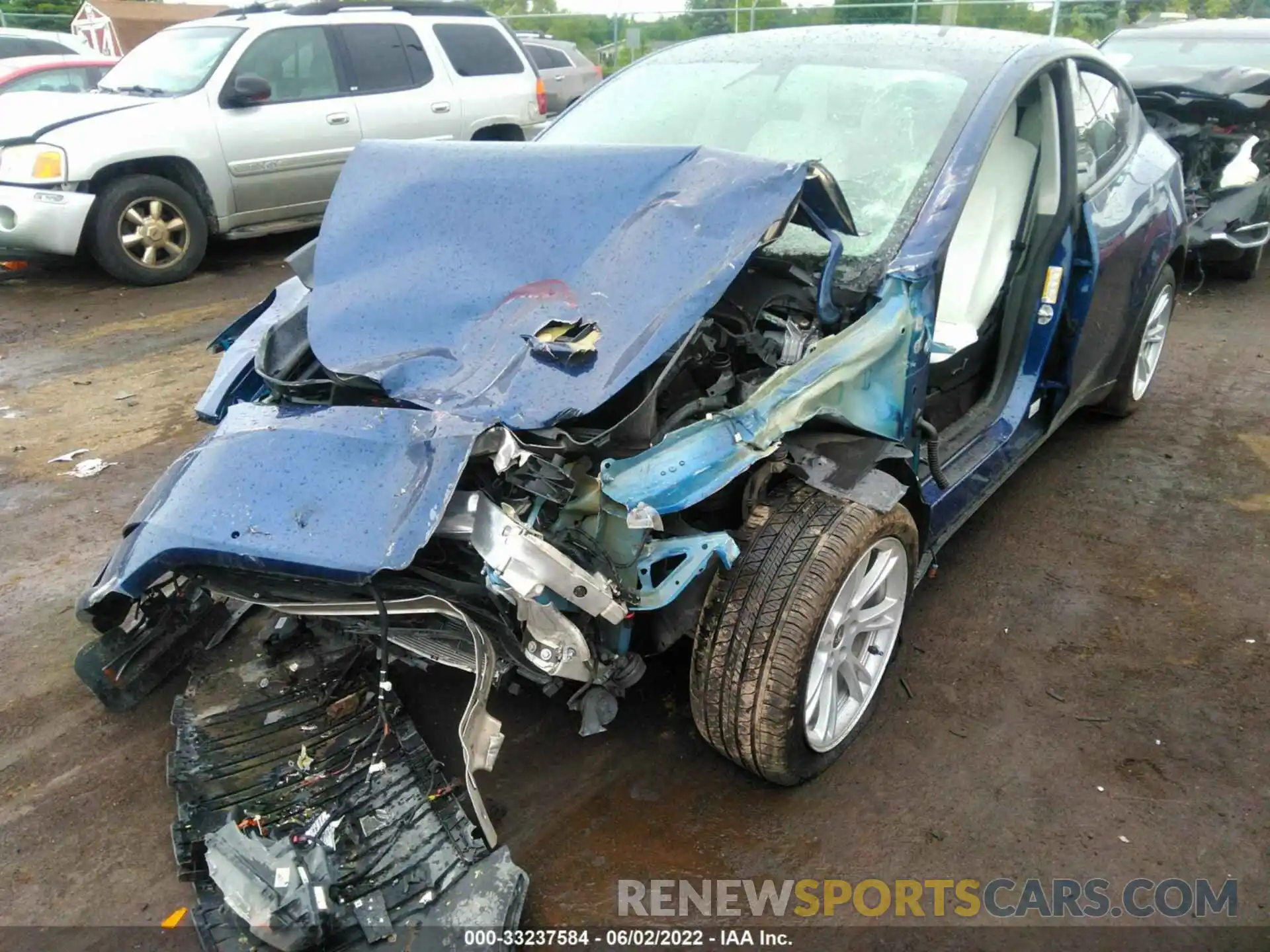 6 Photograph of a damaged car 7SAYGDEE7NF357066 TESLA MODEL Y 2022