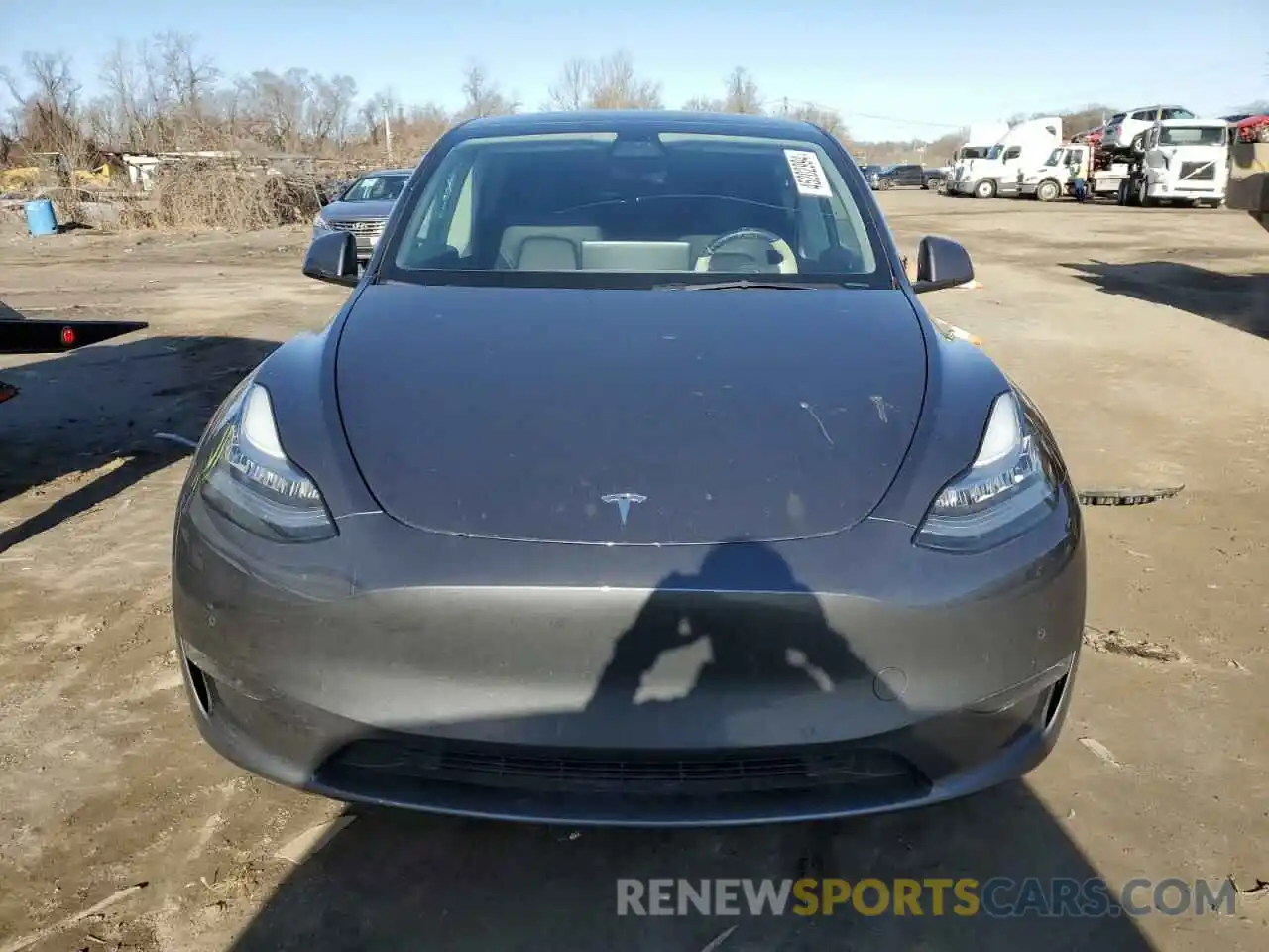 5 Photograph of a damaged car 7SAYGDEE7NF451254 TESLA MODEL Y 2022