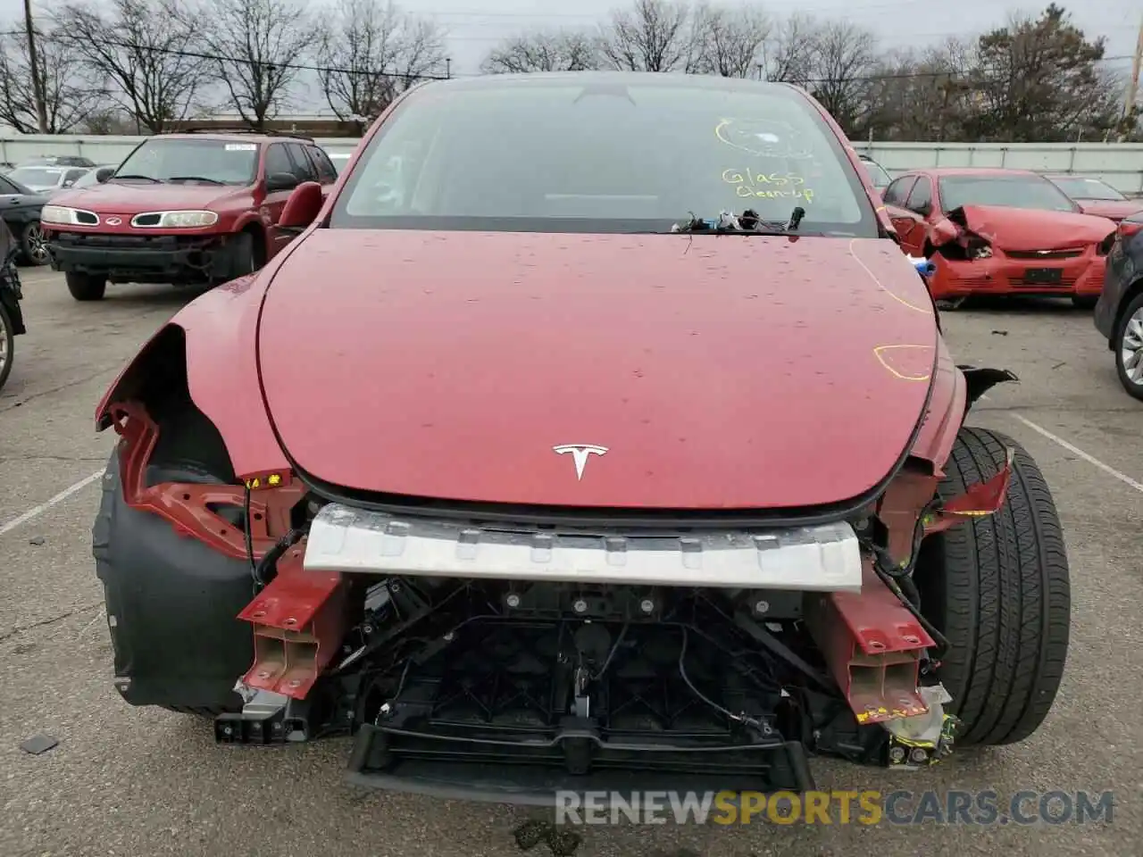 5 Photograph of a damaged car 7SAYGDEE8NA014893 TESLA MODEL Y 2022