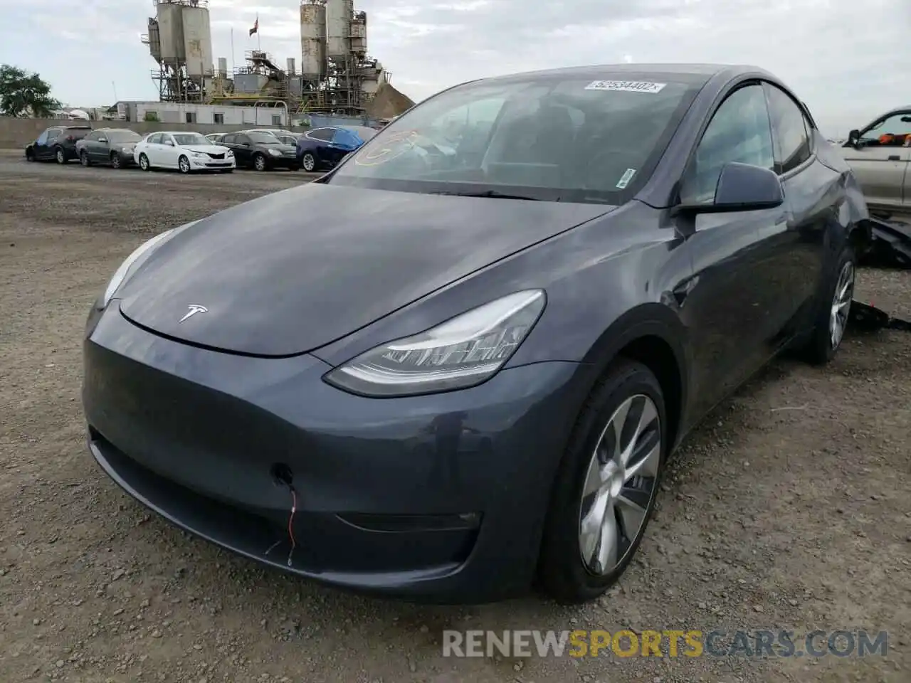 2 Фотография поврежденного автомобиля 7SAYGDEE8NF327896 TESLA MODEL Y 2022