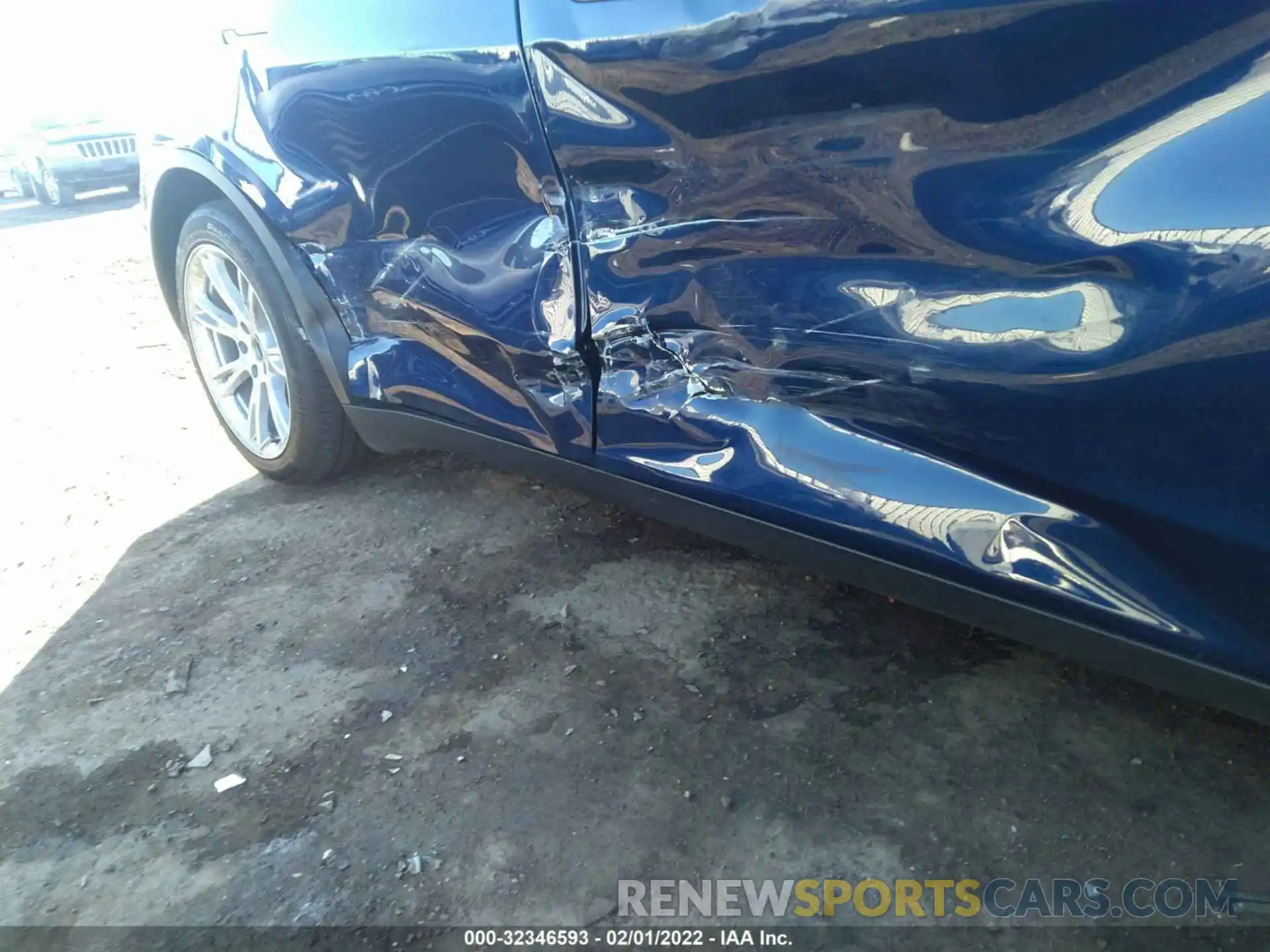 6 Photograph of a damaged car 7SAYGDEE8NF339482 TESLA MODEL Y 2022