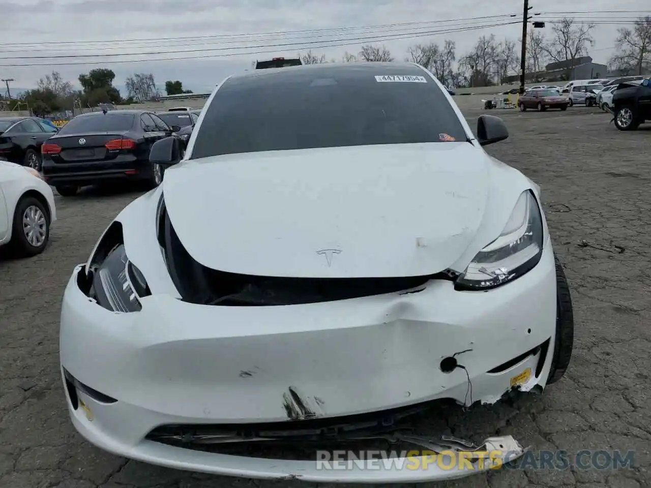 5 Photograph of a damaged car 7SAYGDEE8NF346593 TESLA MODEL Y 2022