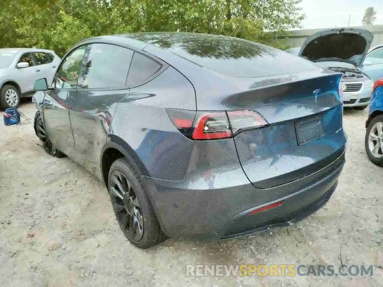 2 Photograph of a damaged car 7SAYGDEE9NF386357 TESLA MODEL Y 2022