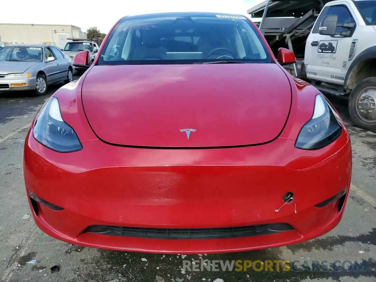 5 Photograph of a damaged car 7SAYGDEE9NF520414 TESLA MODEL Y 2022