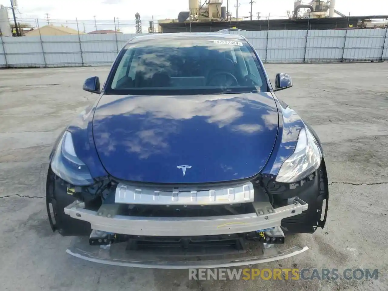 5 Photograph of a damaged car 7SAYGDEE9NF537908 TESLA MODEL Y 2022