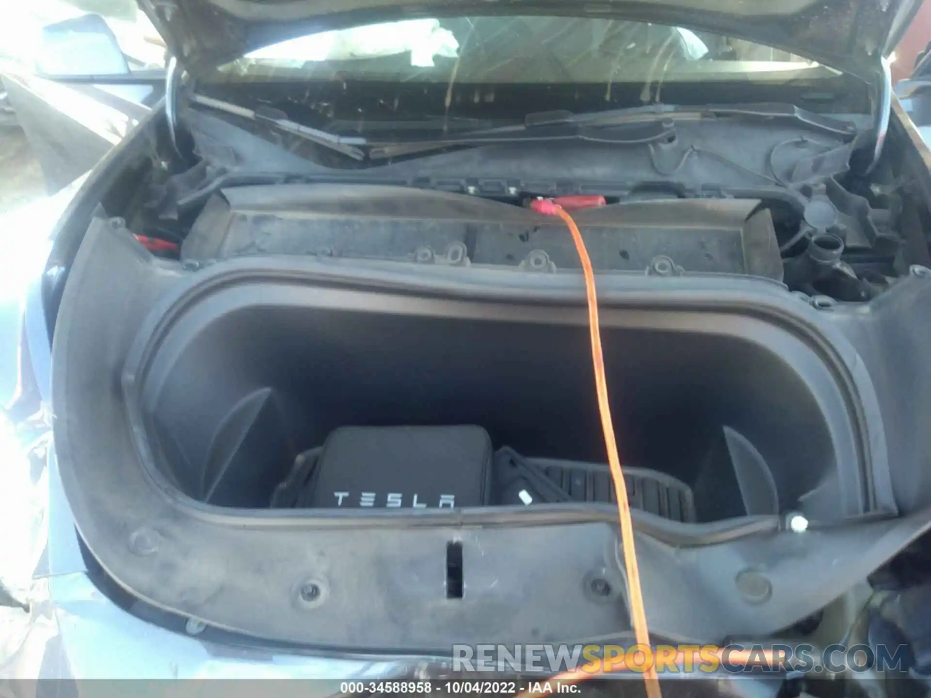 10 Photograph of a damaged car 7SAYGDEEXNF360690 TESLA MODEL Y 2022