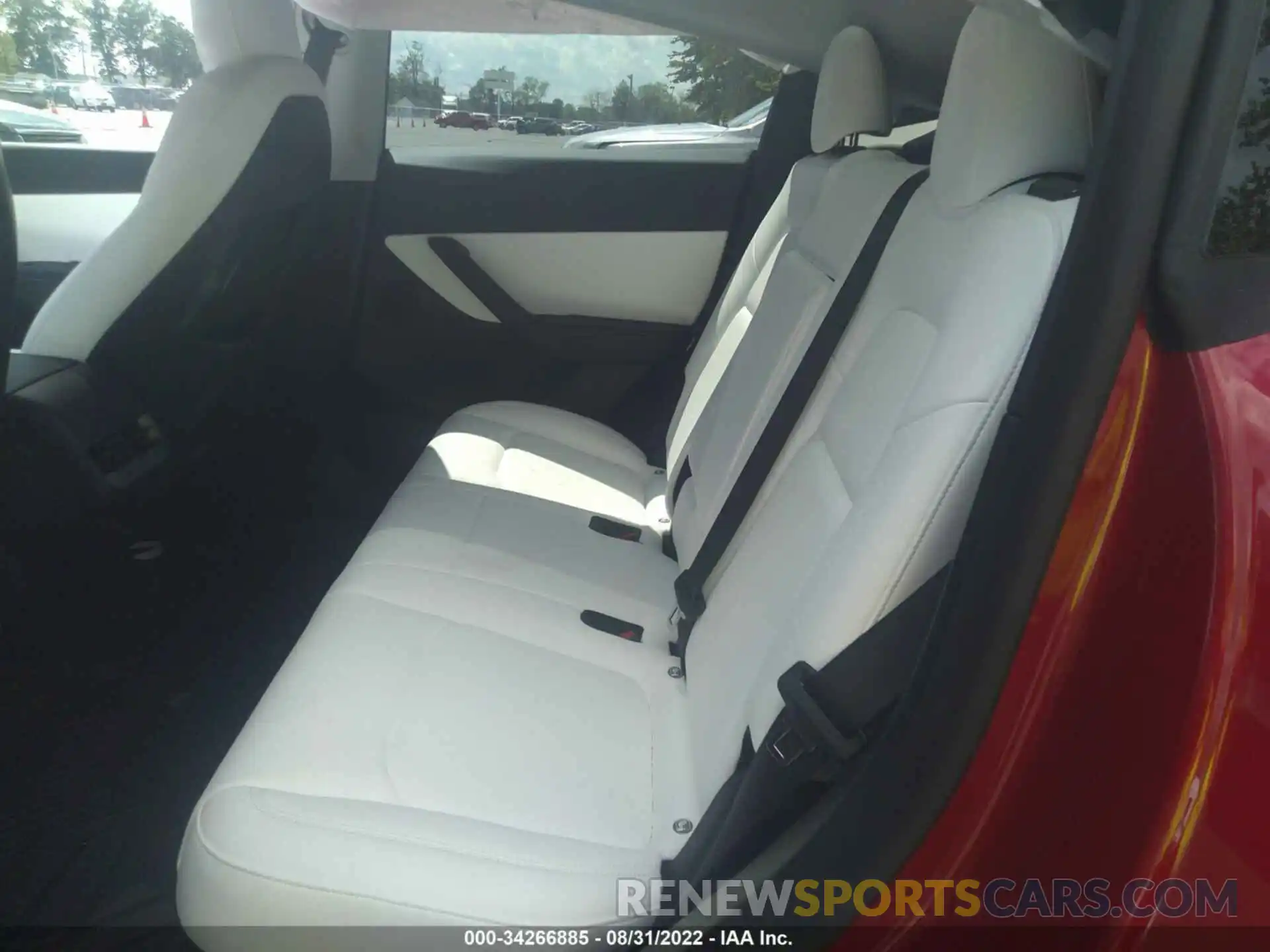 8 Фотография поврежденного автомобиля 7SAYGDEEXNF426297 TESLA MODEL Y 2022