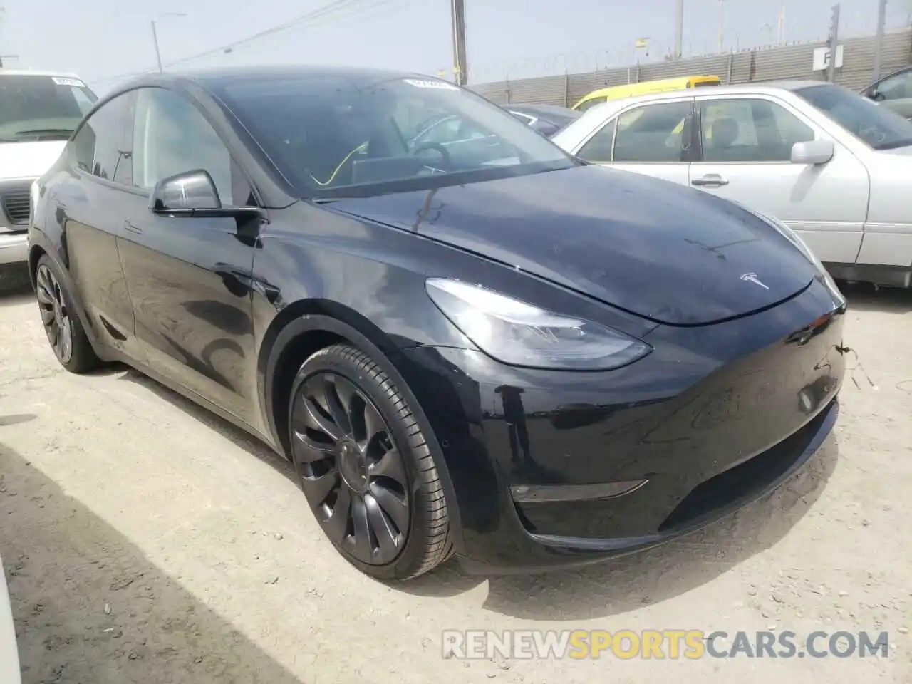 1 Photograph of a damaged car 7SAYGDEF0NF393707 TESLA MODEL Y 2022