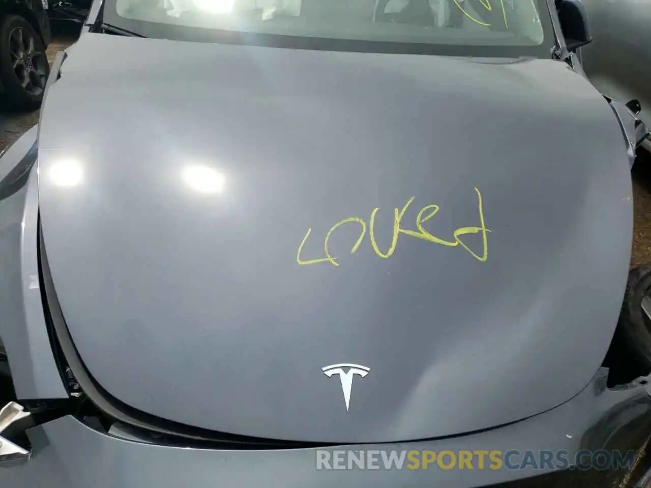 7 Photograph of a damaged car 7SAYGDEF1NF453560 TESLA MODEL Y 2022