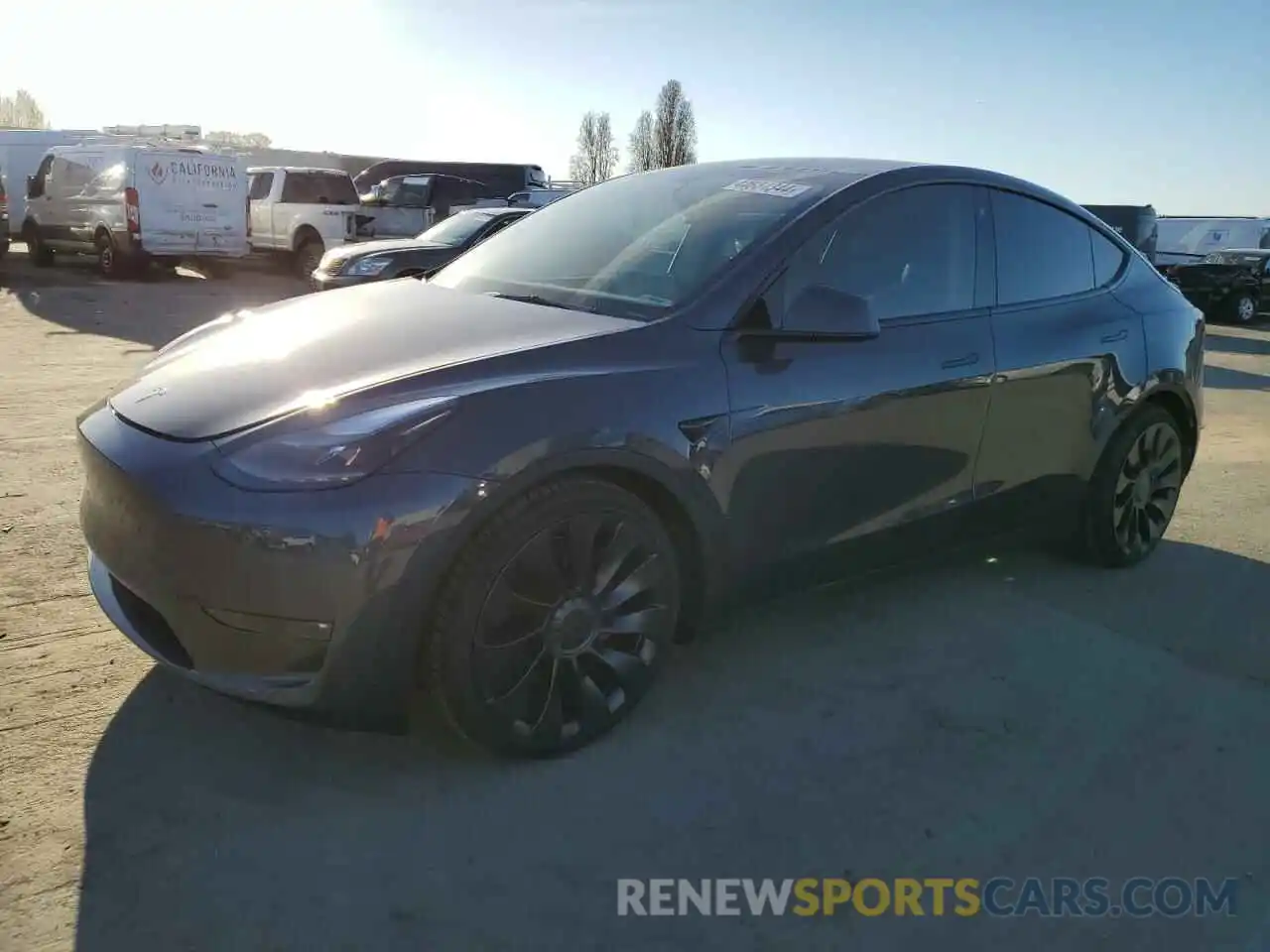 1 Photograph of a damaged car 7SAYGDEF2NF330169 TESLA MODEL Y 2022