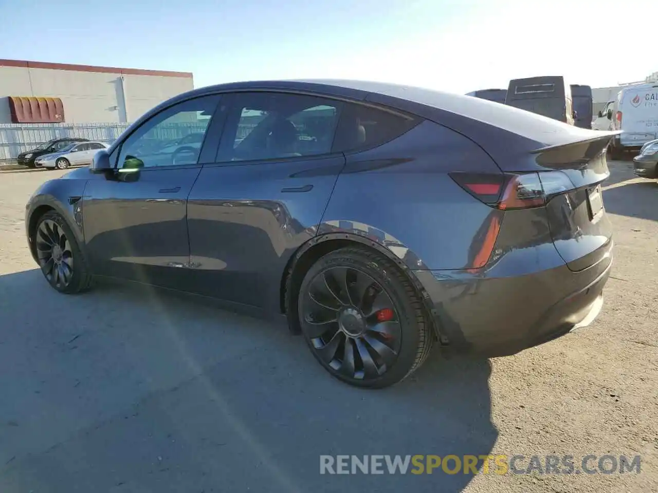 2 Photograph of a damaged car 7SAYGDEF2NF330169 TESLA MODEL Y 2022