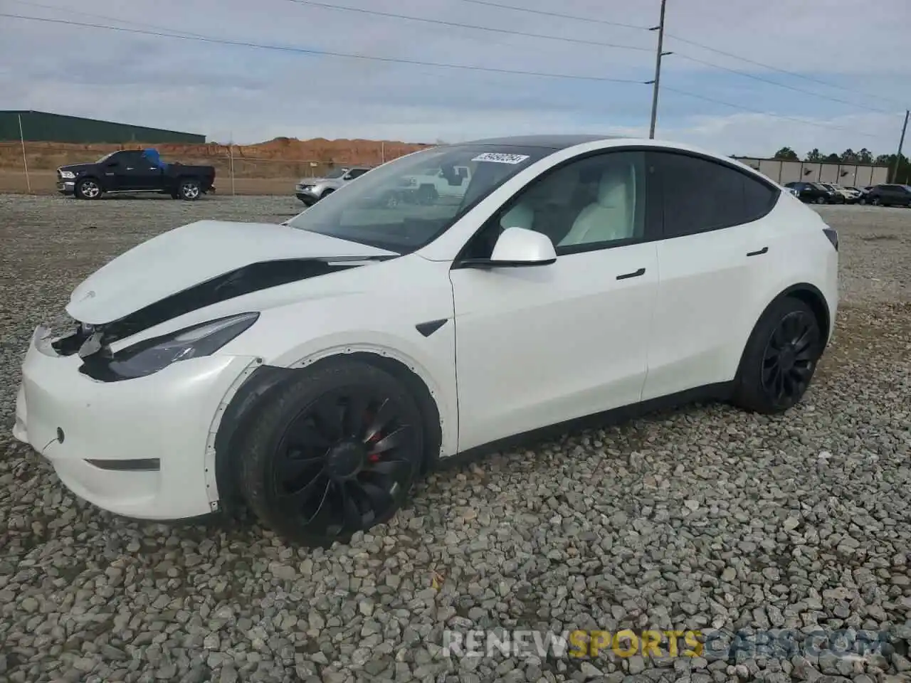 1 Фотография поврежденного автомобиля 7SAYGDEF2NF518934 TESLA MODEL Y 2022