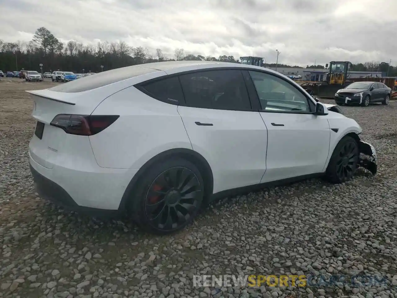 3 Photograph of a damaged car 7SAYGDEF2NF518934 TESLA MODEL Y 2022