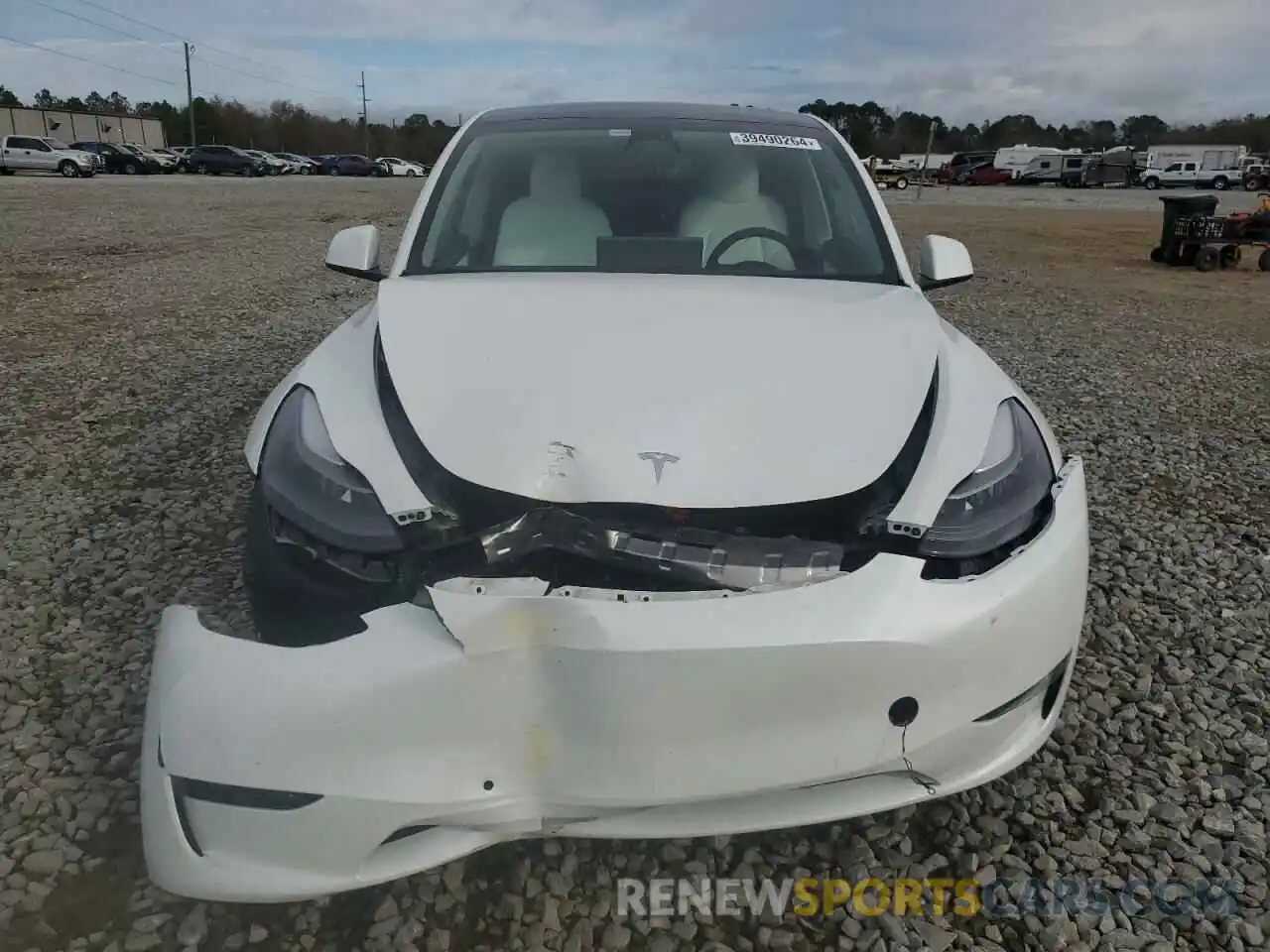 5 Photograph of a damaged car 7SAYGDEF2NF518934 TESLA MODEL Y 2022