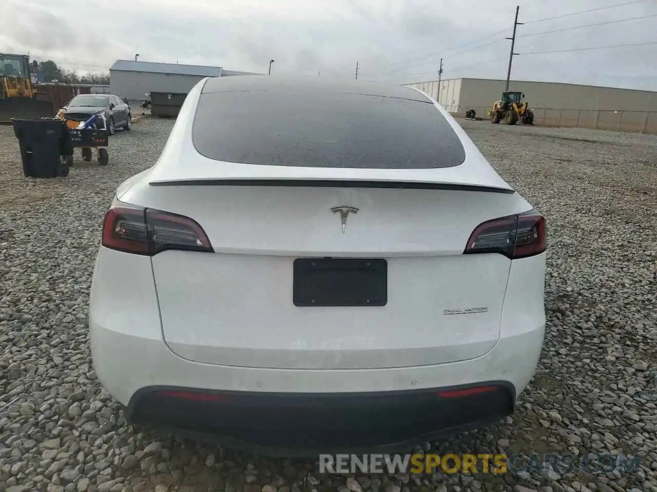 6 Photograph of a damaged car 7SAYGDEF2NF518934 TESLA MODEL Y 2022