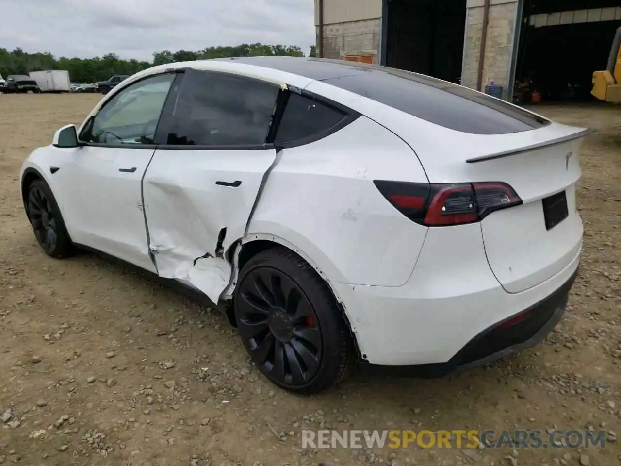 3 Photograph of a damaged car 7SAYGDEF3NF387920 TESLA MODEL Y 2022