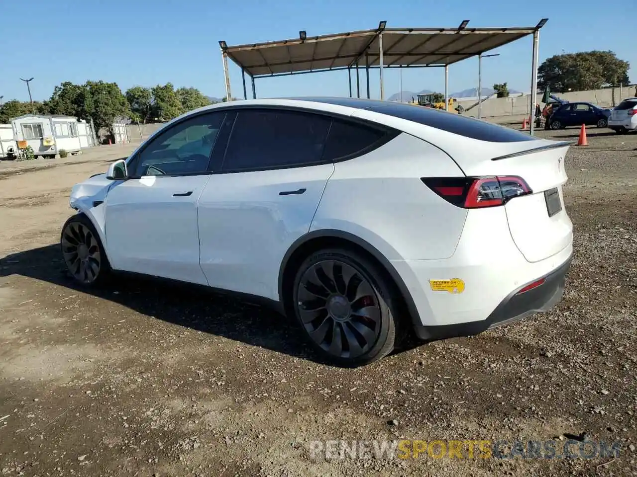 2 Photograph of a damaged car 7SAYGDEF4NF338161 TESLA MODEL Y 2022