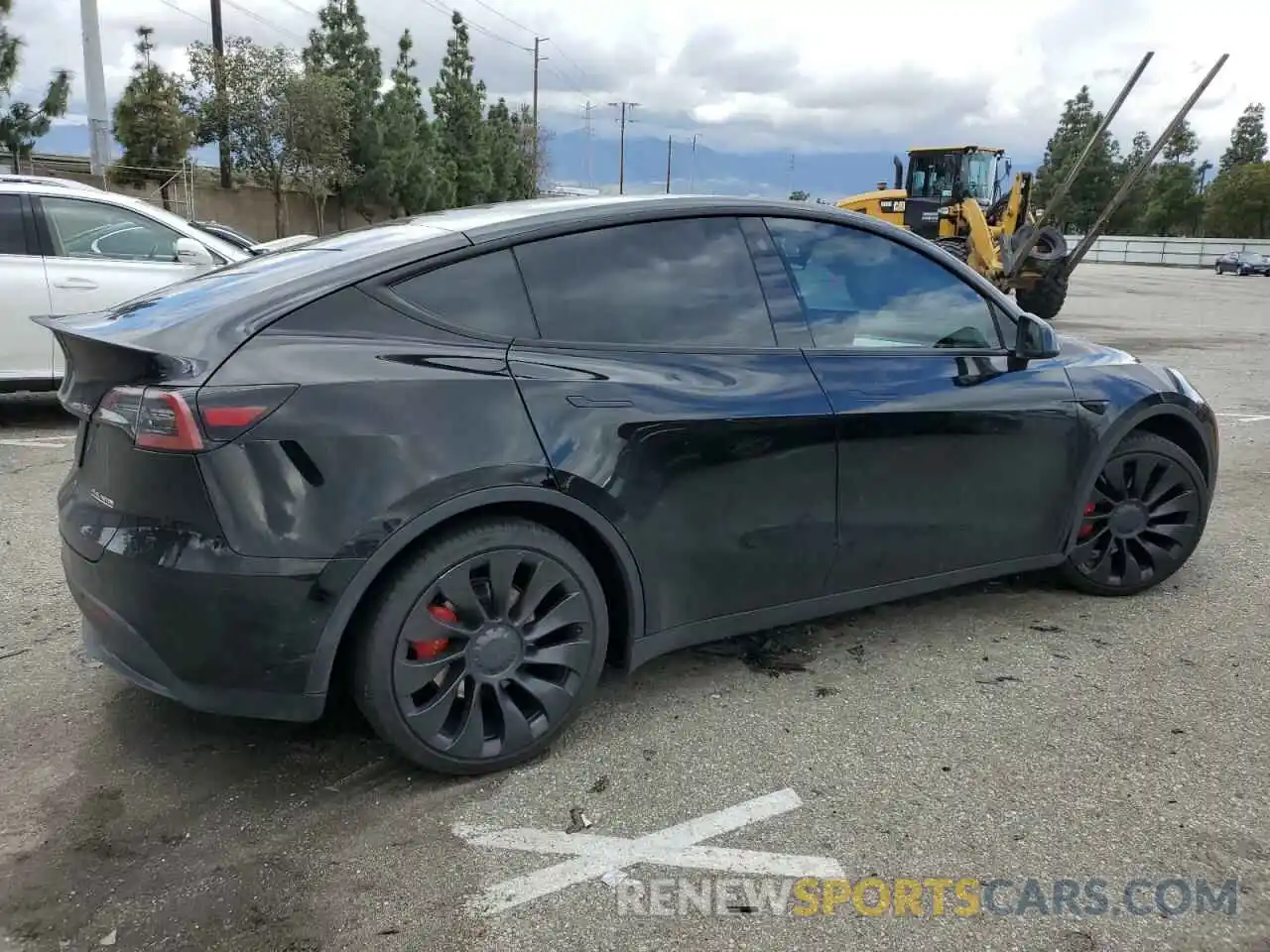 3 Фотография поврежденного автомобиля 7SAYGDEF4NF439443 TESLA MODEL Y 2022