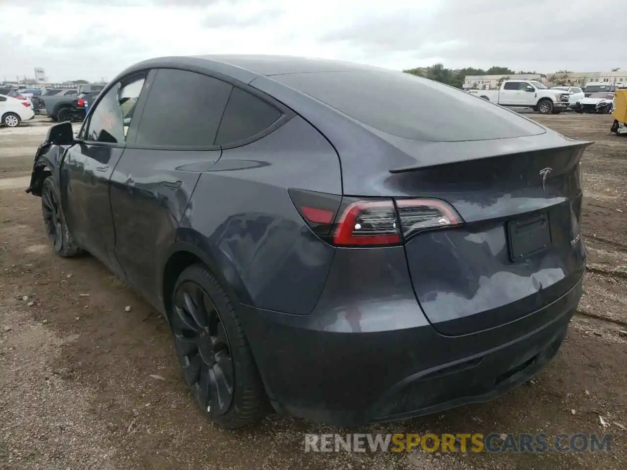 3 Photograph of a damaged car 7SAYGDEF5NF467705 TESLA MODEL Y 2022