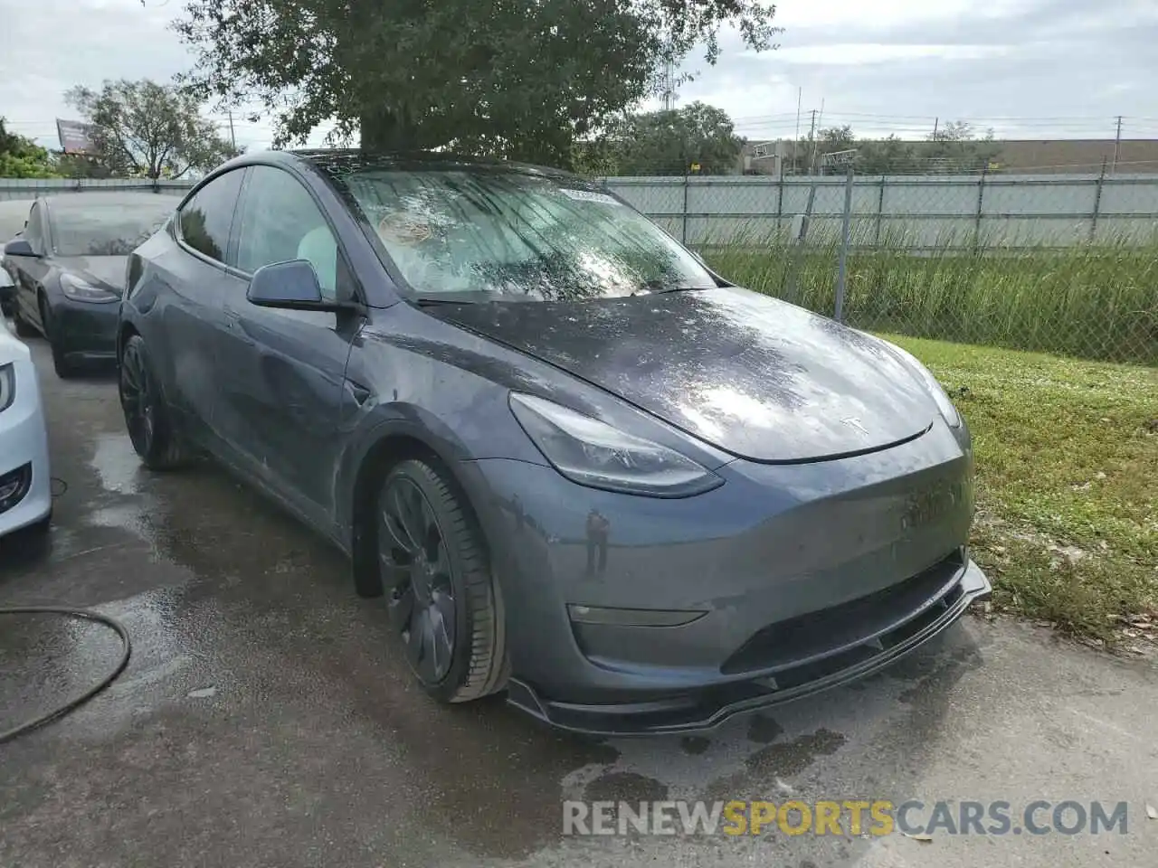 1 Фотография поврежденного автомобиля 7SAYGDEF6NF379746 TESLA MODEL Y 2022