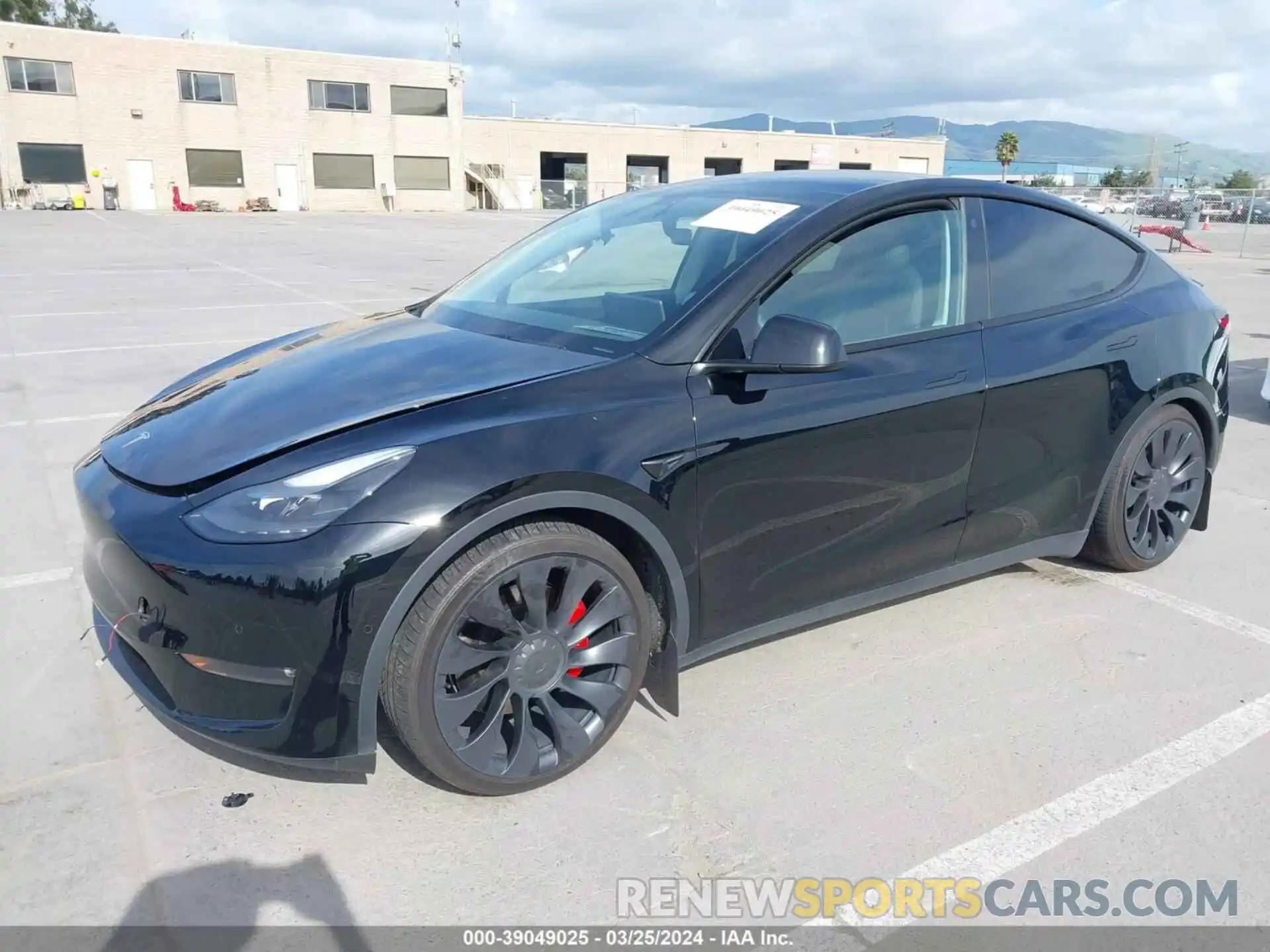 2 Photograph of a damaged car 7SAYGDEF6NF414995 TESLA MODEL Y 2022