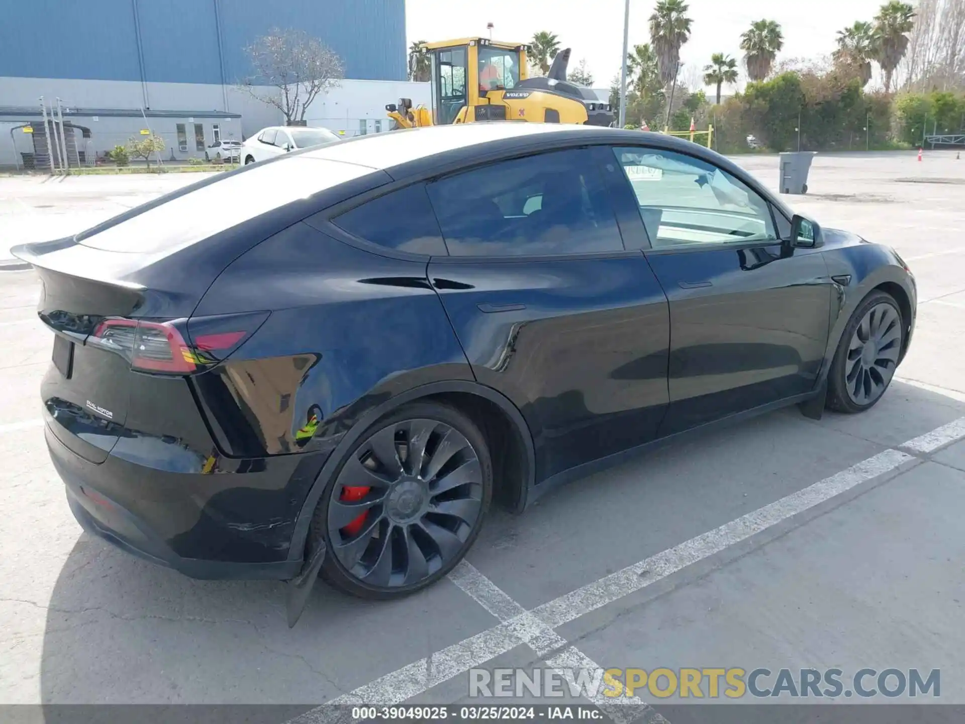 4 Фотография поврежденного автомобиля 7SAYGDEF6NF414995 TESLA MODEL Y 2022