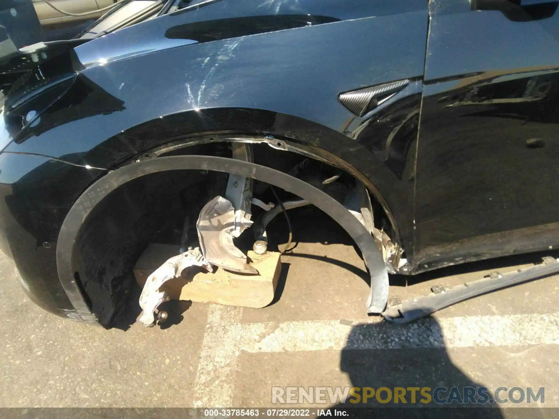 6 Photograph of a damaged car 7SAYGDEF7NF343094 TESLA MODEL Y 2022