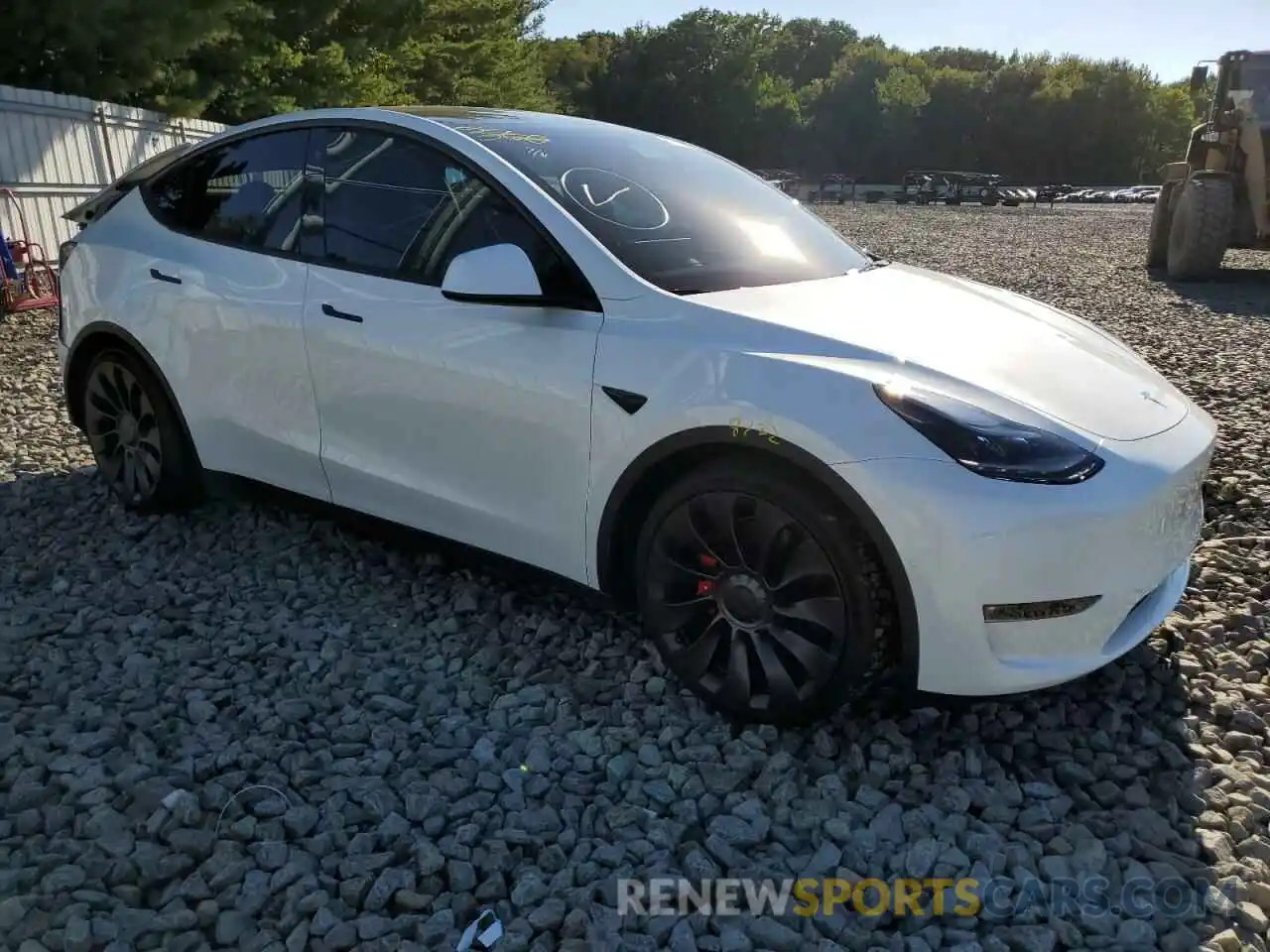 1 Photograph of a damaged car 7SAYGDEF7NF372286 TESLA MODEL Y 2022