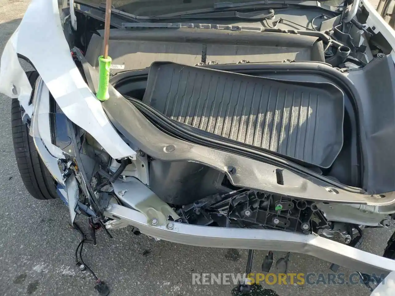 12 Photograph of a damaged car 7SAYGDEF7NF392473 TESLA MODEL Y 2022