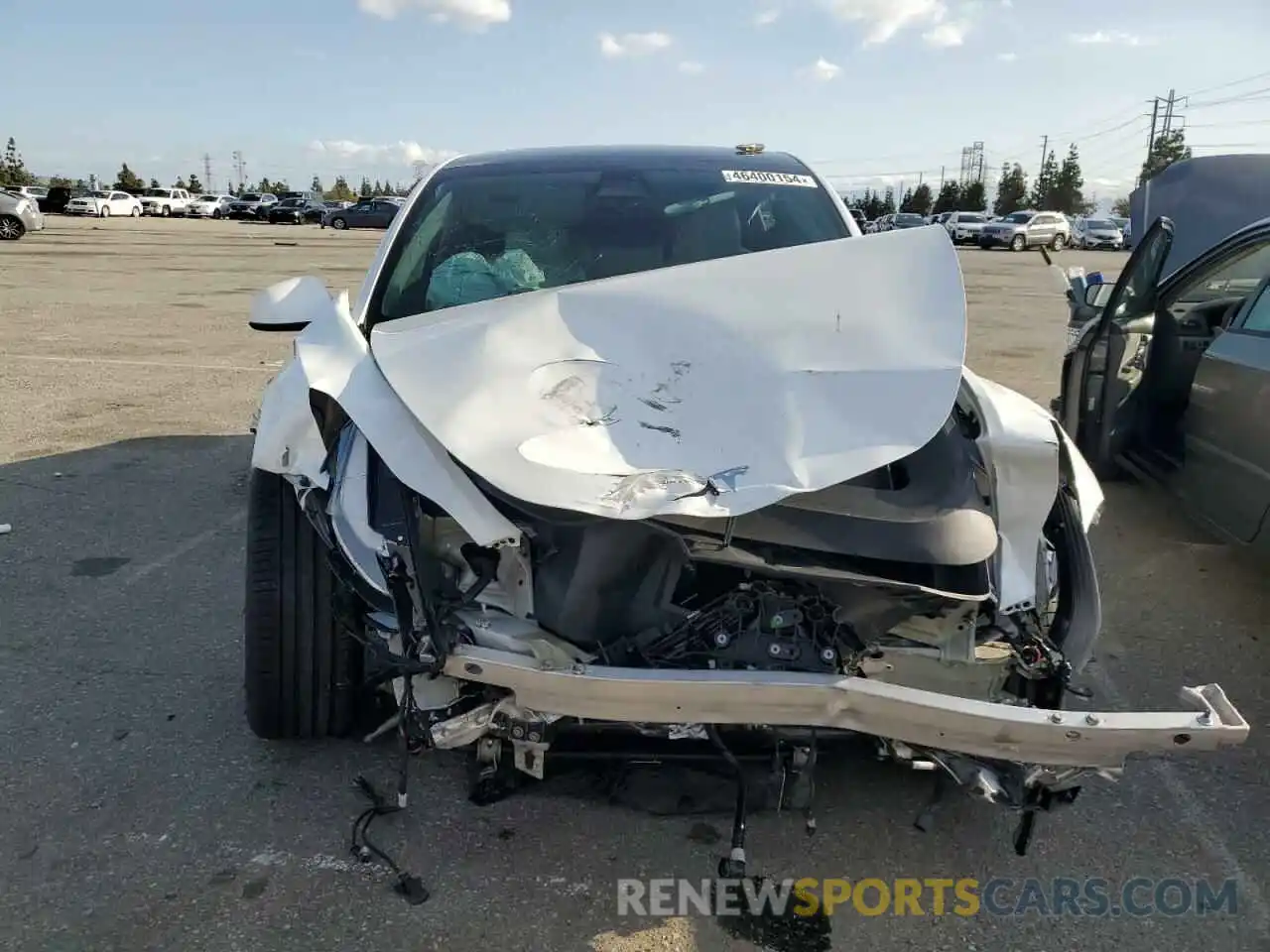 5 Photograph of a damaged car 7SAYGDEF7NF392473 TESLA MODEL Y 2022