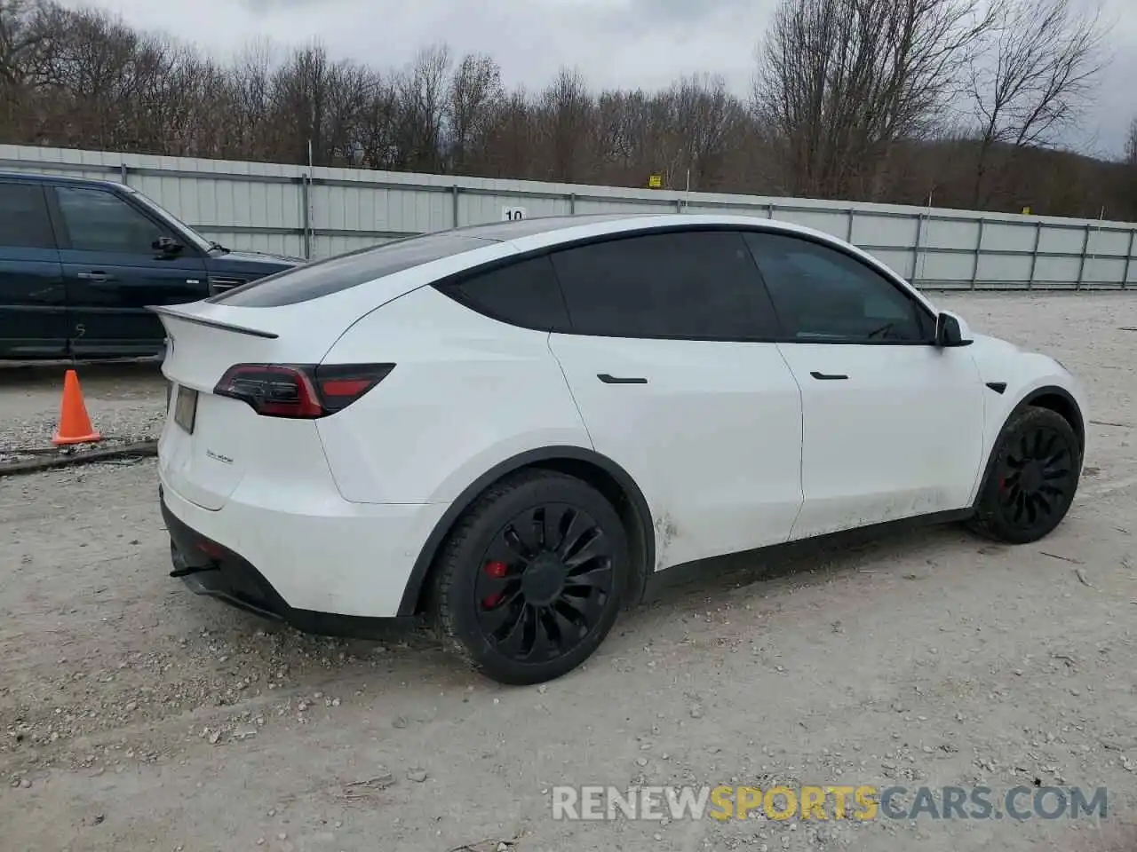 3 Фотография поврежденного автомобиля 7SAYGDEF8NF405098 TESLA MODEL Y 2022