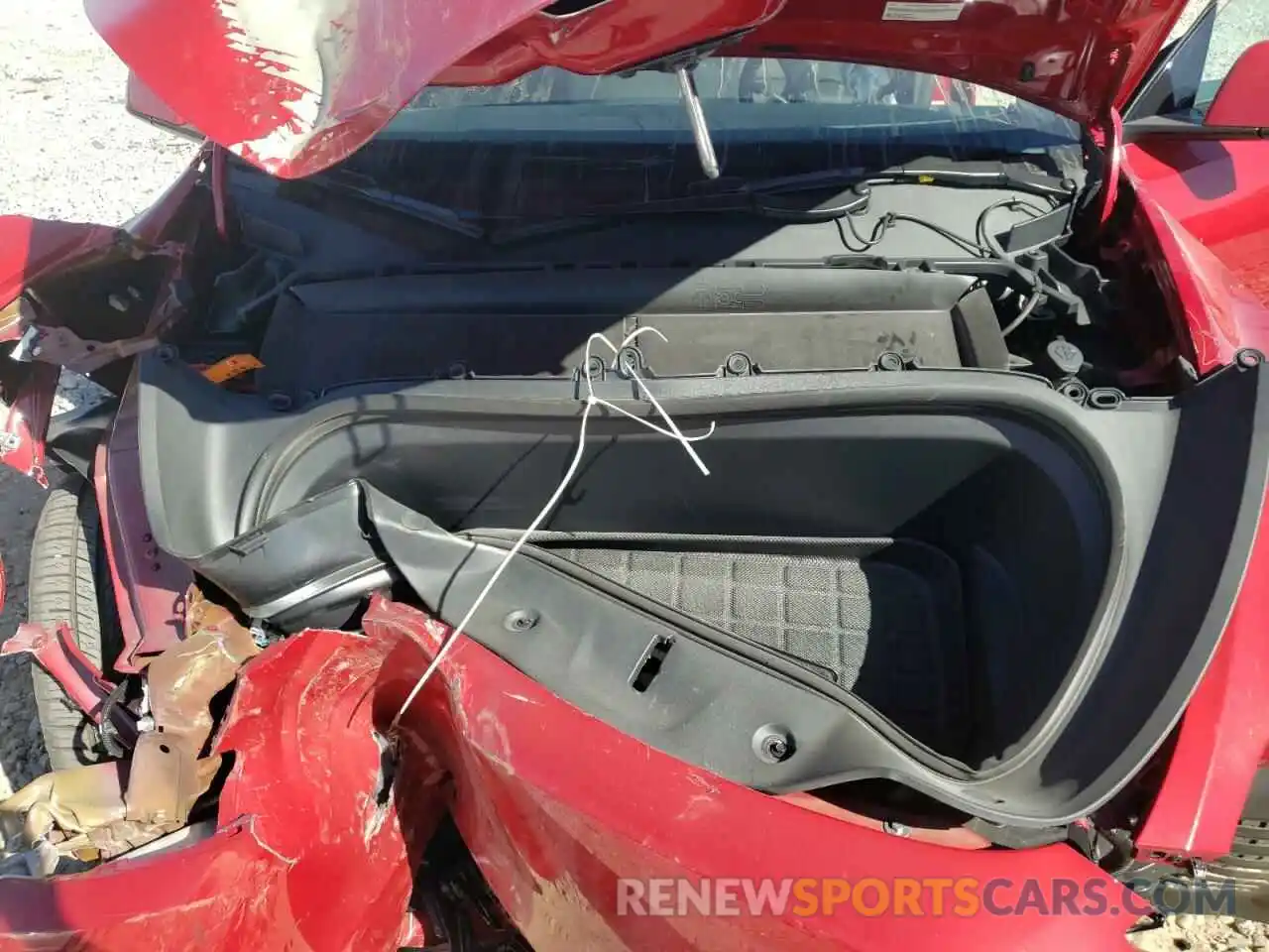 7 Photograph of a damaged car 7SAYGDEF8NF517514 TESLA MODEL Y 2022