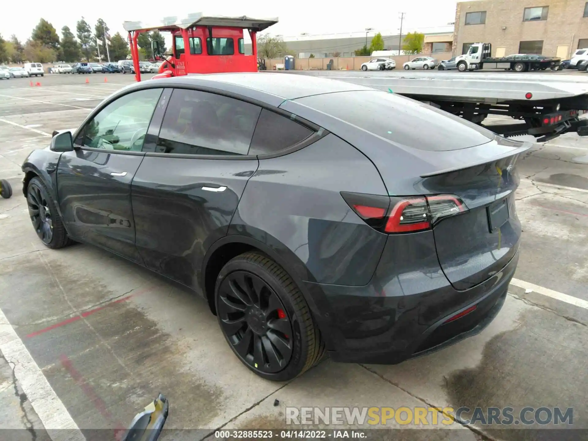 3 Фотография поврежденного автомобиля 7SAYGDEF9NF379675 TESLA MODEL Y 2022