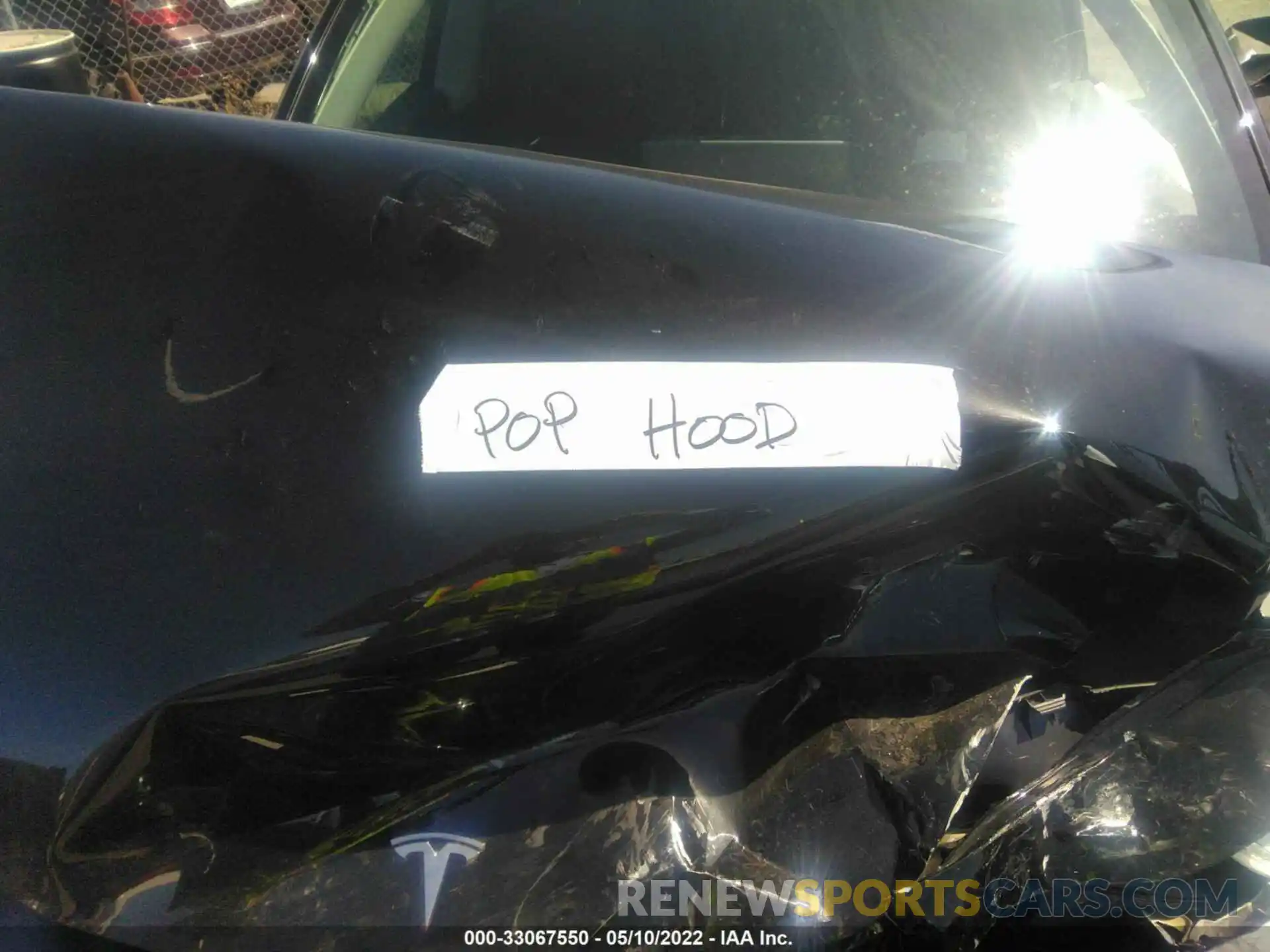 10 Photograph of a damaged car 7SAYGDEF9NF382785 TESLA MODEL Y 2022