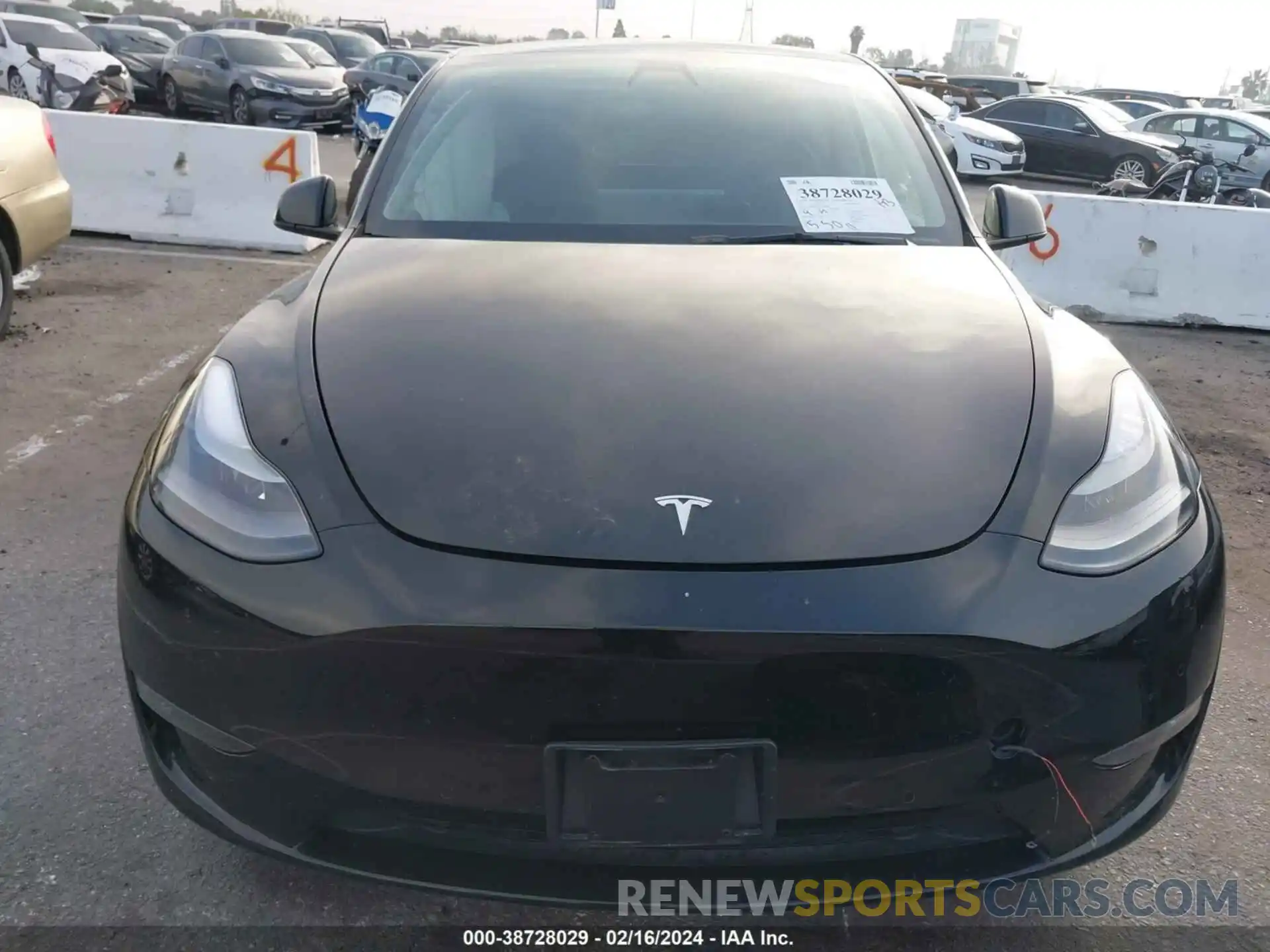 12 Photograph of a damaged car 7SAYGDEFXNF347401 TESLA MODEL Y 2022